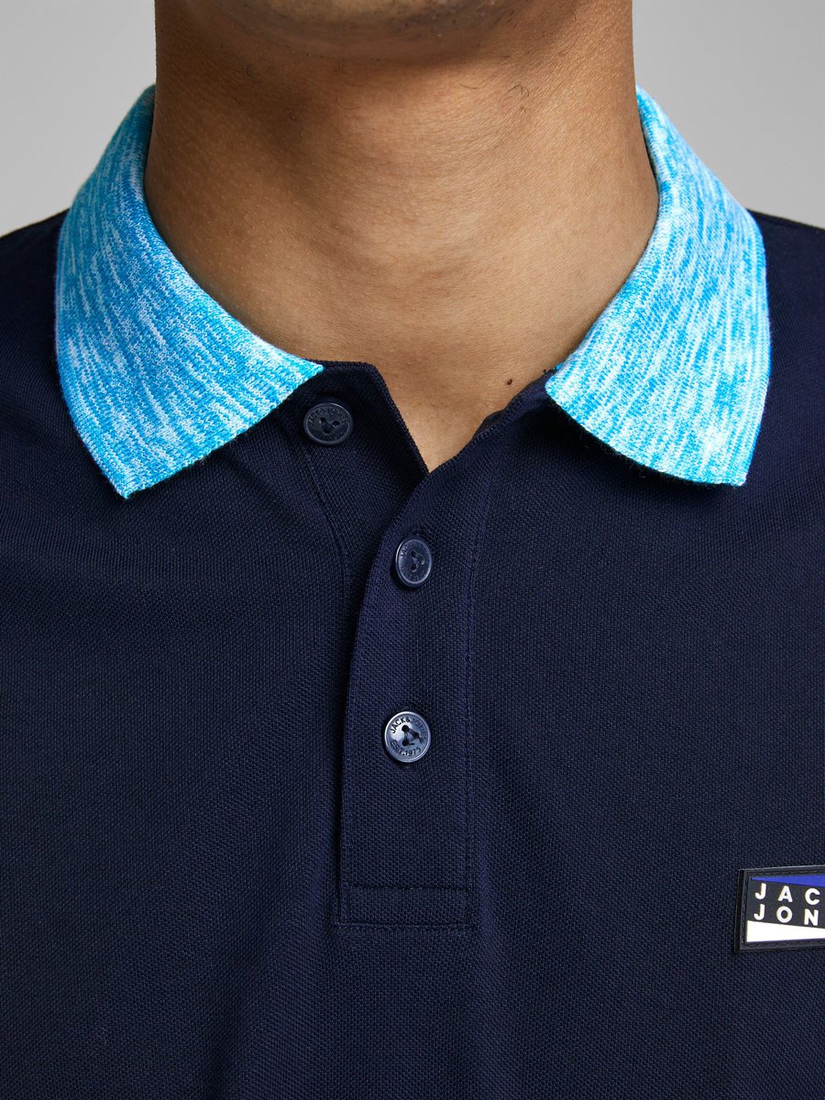12171398Jack&Jones Jcomoose Erkek Polo Tişört