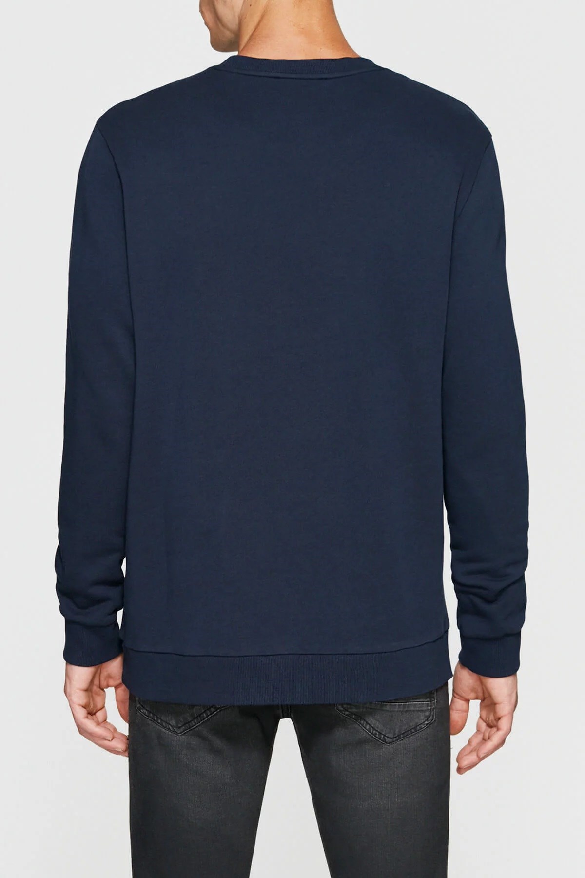 065025-26828MAVİ BASKILI SWEATSHIRT gece lacivert