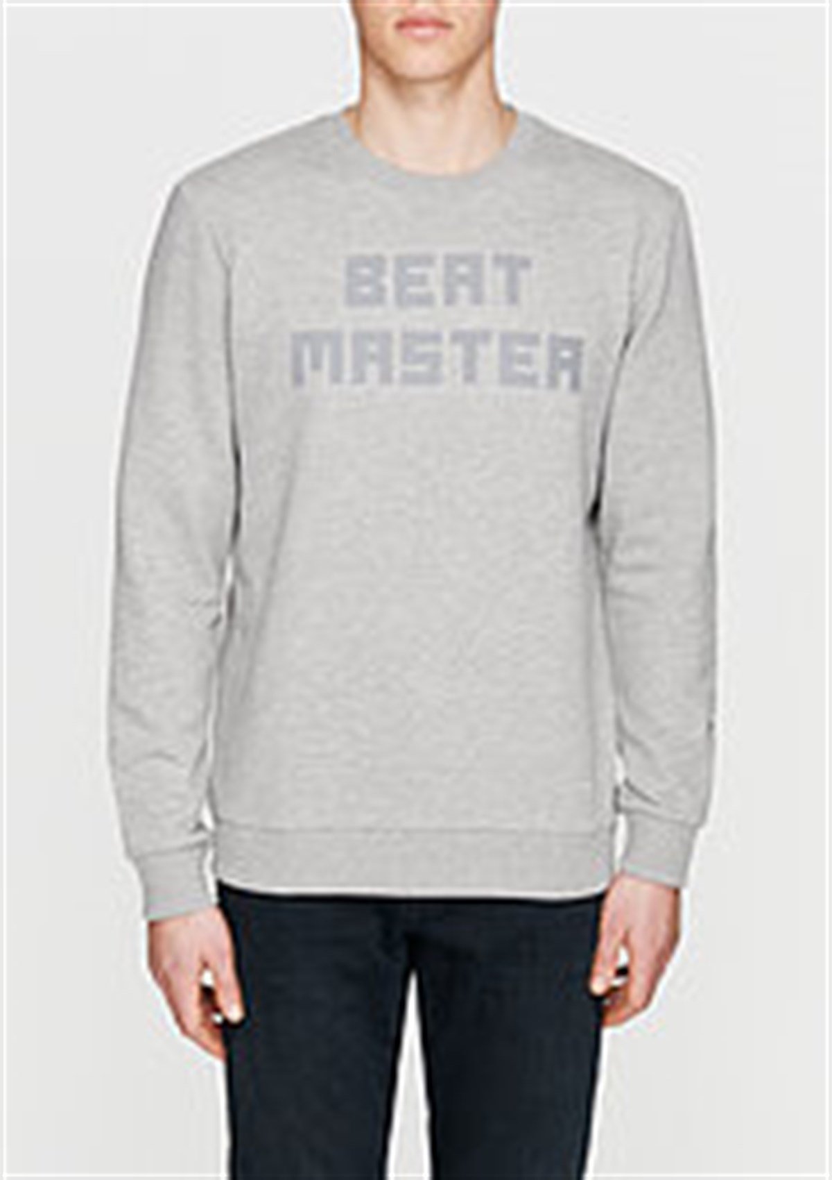 065267-28386Mavi Beat Master Sweatshirt Gri Melanj