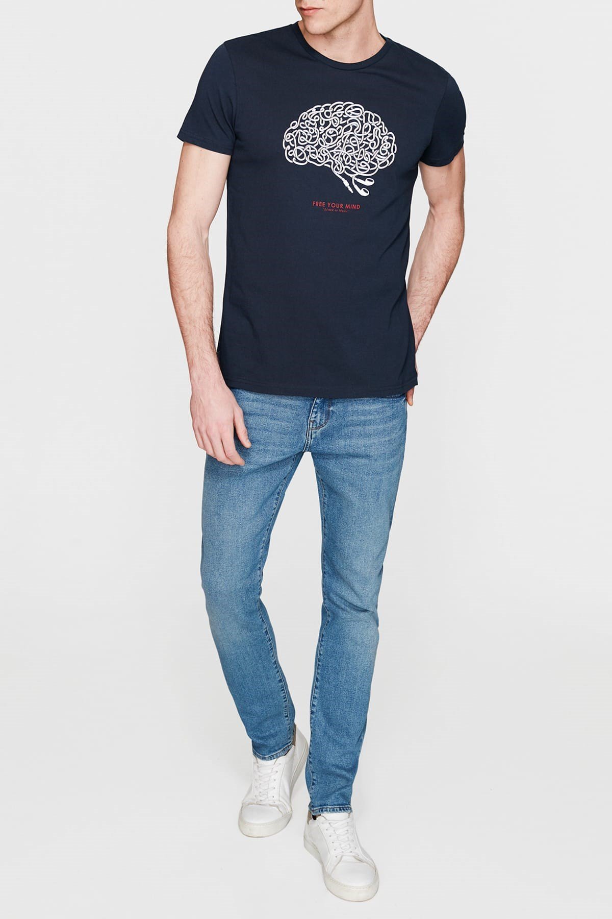 065305-28417NEBIMV3NEBIMV3|065305-28417|R000MAVİ BRAIN PRINTED TEE total eclipse-STD