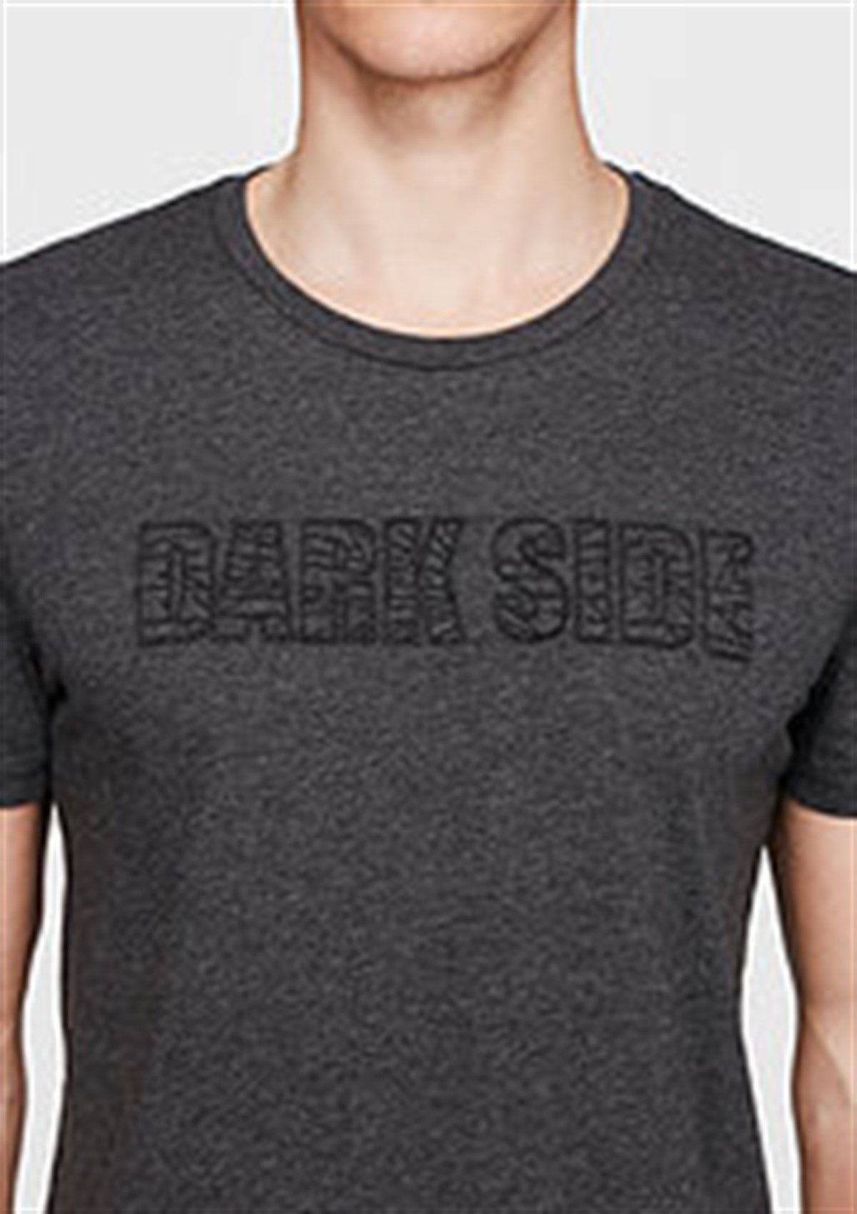 065364-28452Mavi Dark Side Tişört Antrasit Melanj