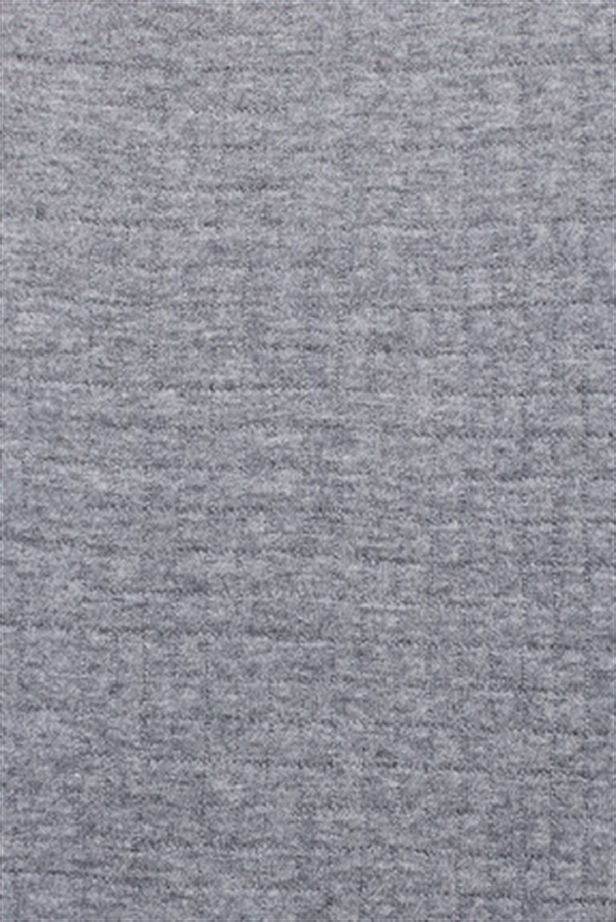 065139-26831Mavi Fermuarlı Sweatshirt Gri Melanj