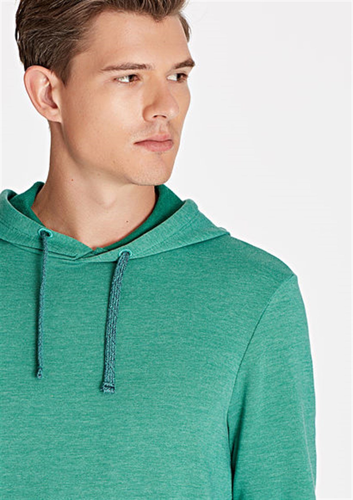 065705-29811NEBIMV3NEBIMV3|065705-29811|STDMAVİ KAPİŞONLU SWEATSHIRT yeşil-STD