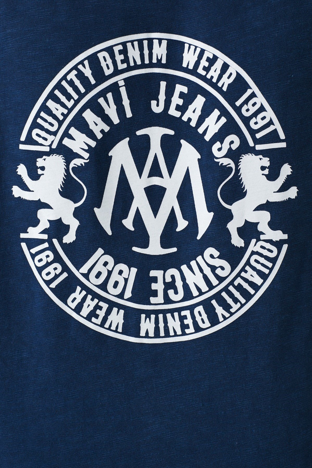 065931-18790NEBIMV3NEBIMV3|065931-18790|STDMAVİ LOGO TİŞÖRT indigo ERKEK T-SHIRT 065931-18790-STD