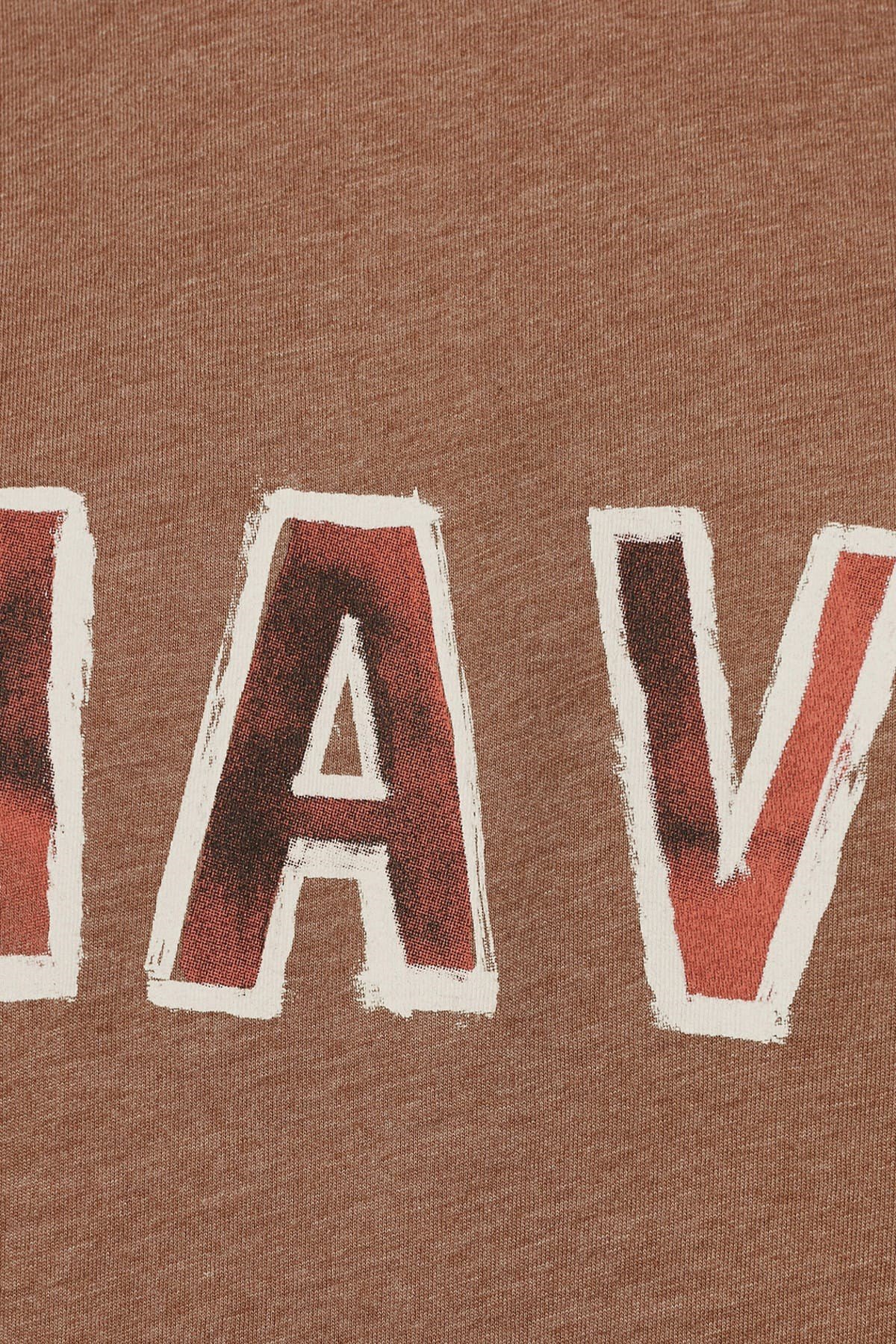 065314-28426NEBIMV3NEBIMV3|065314-28426|R000MAVİ MAVİ BASKILI TİŞÖRT açık kahverengi-STD