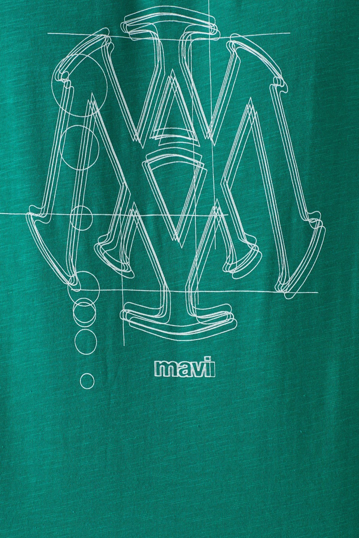 065936-30836NEBIMV3NEBIMV3|065936-30836|STDMAVİ MÜHÜR LOGO TİŞÖRT orman yeşili ERKEK T-SHIRT 065936-30836-STD