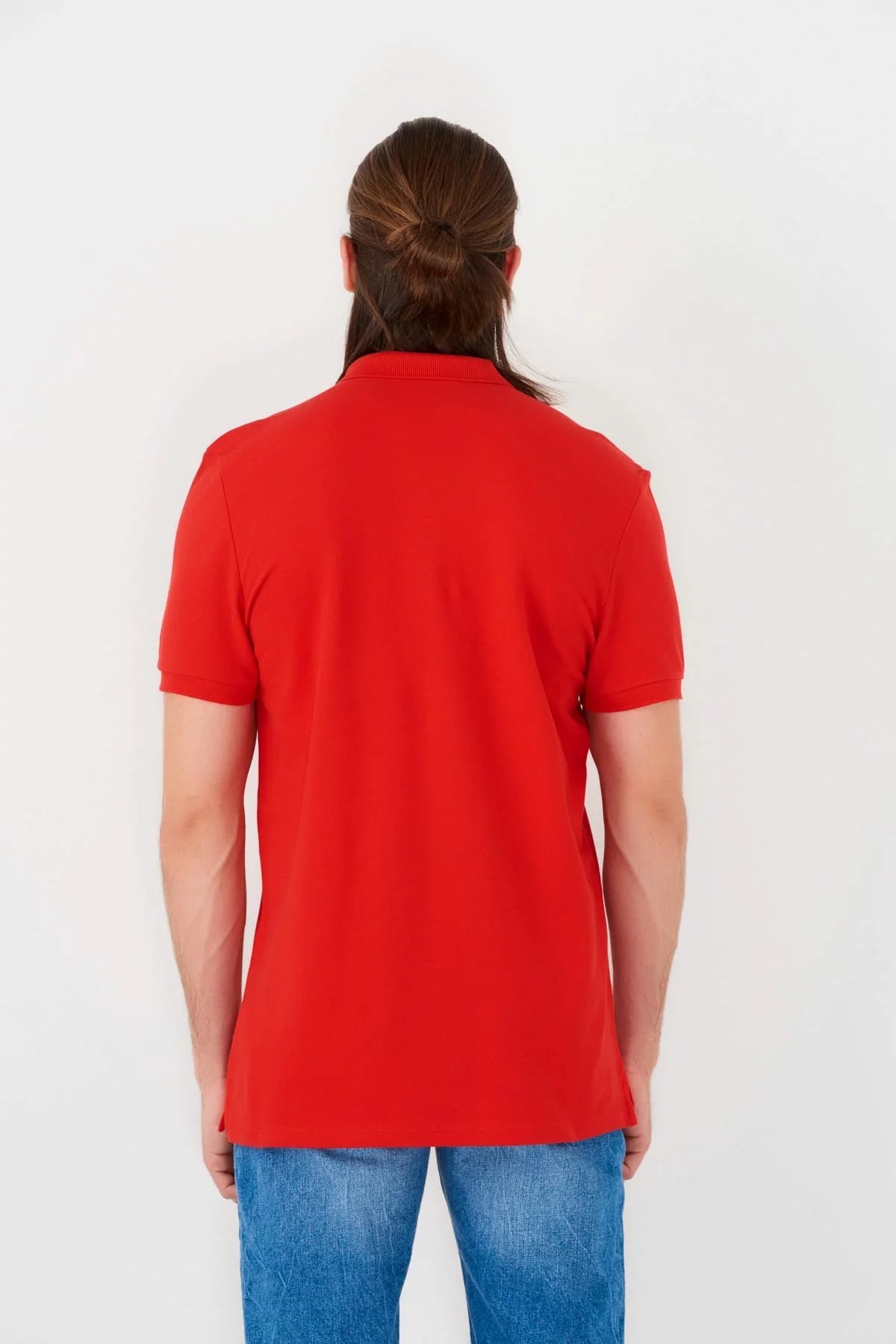 063247-28849MAVİ POLO TİŞÖRT biber kırmızı