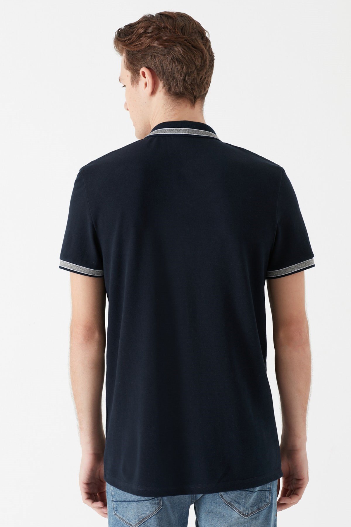 065889-30651NEBIMV3NEBIMV3|065889-30651|STDMAVİ POLO TİŞÖRT gece lacivert ERKEK T-SHIRT 065889-30651-STD