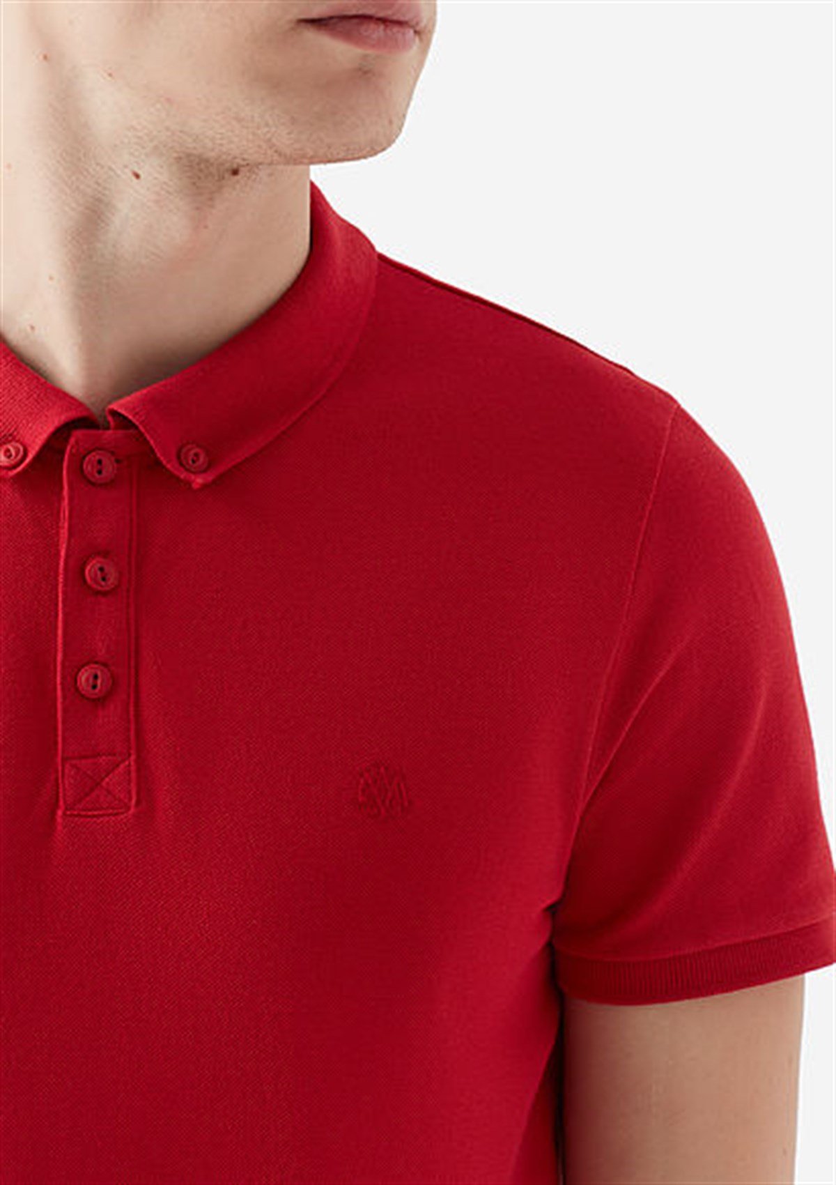 063247-30648Mavi Polo Tişört Kırmızı
