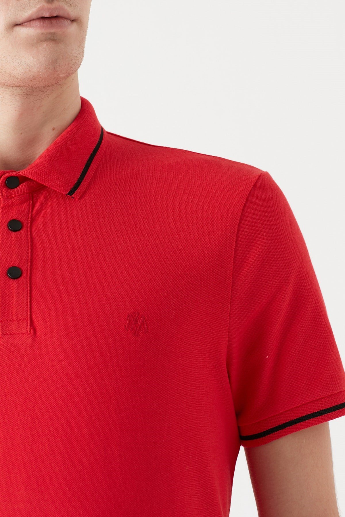 065967-30648NEBIMV3NEBIMV3|065967-30648|STDMAVİ POLO TİŞÖRT kırmızı ERKEK T-SHIRT 065967-30648-STD