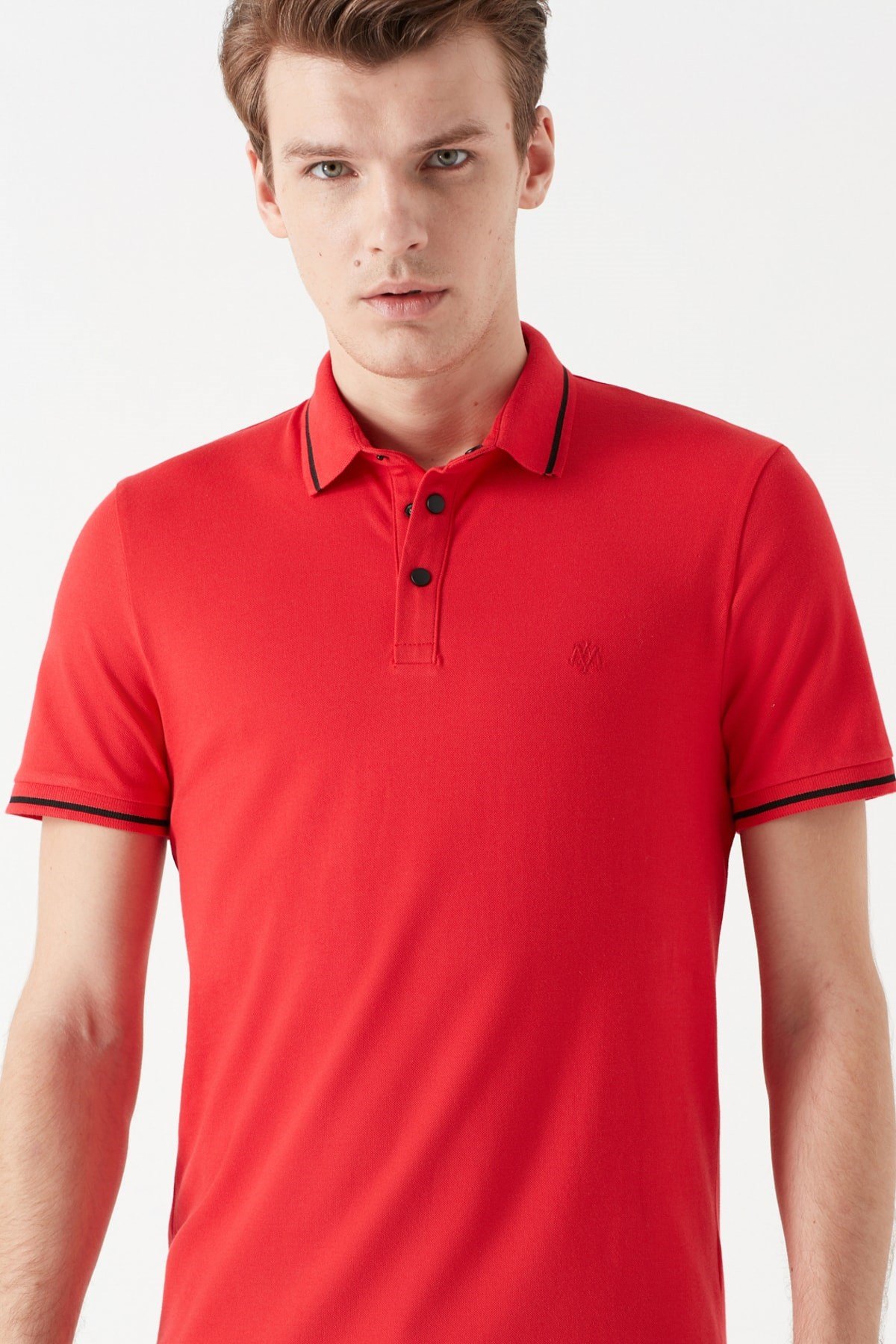 065967-30648NEBIMV3NEBIMV3|065967-30648|STDMAVİ POLO TİŞÖRT kırmızı ERKEK T-SHIRT 065967-30648-STD