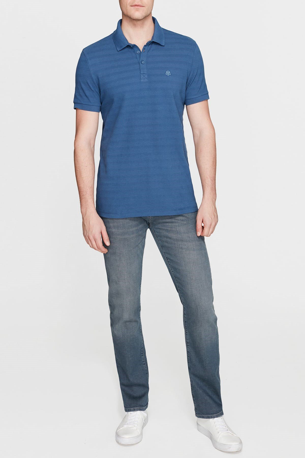 064121-28453NEBIMV3NEBIMV3|064121-28453|R000MAVİ POLO TİŞÖRT koyu denim-STD