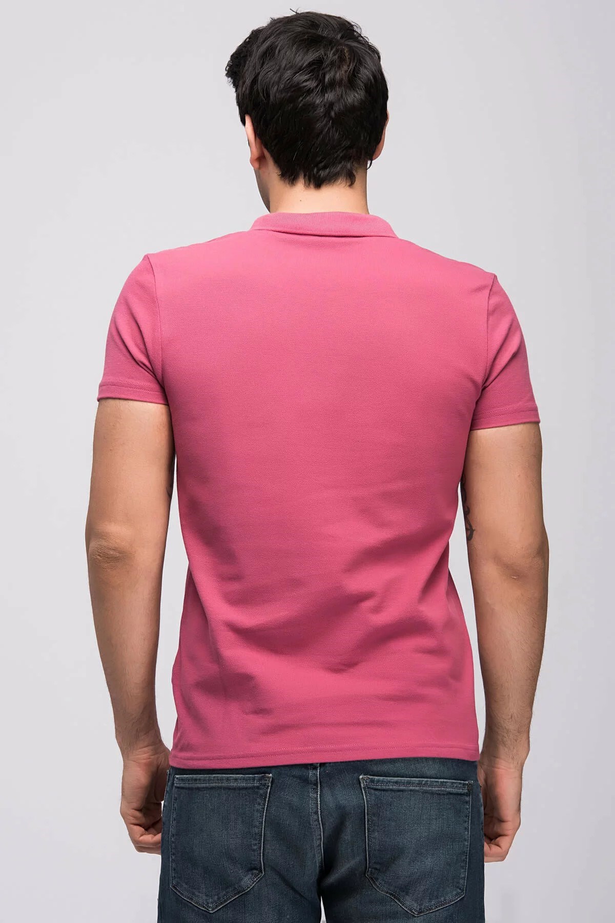 064209-23141MAVİ POLO TİŞÖRT koyu pembe