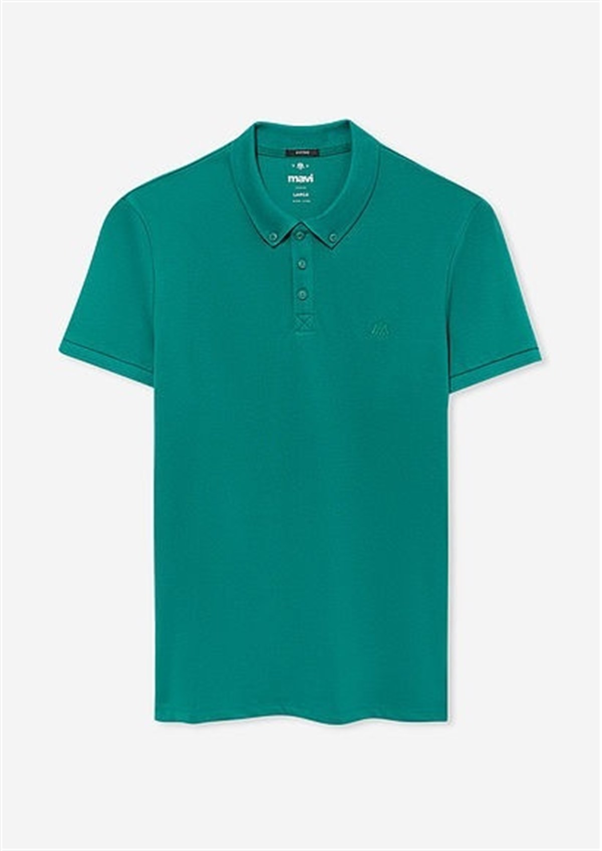 063247-30836Mavi Polo Tişört Orman Yeşili