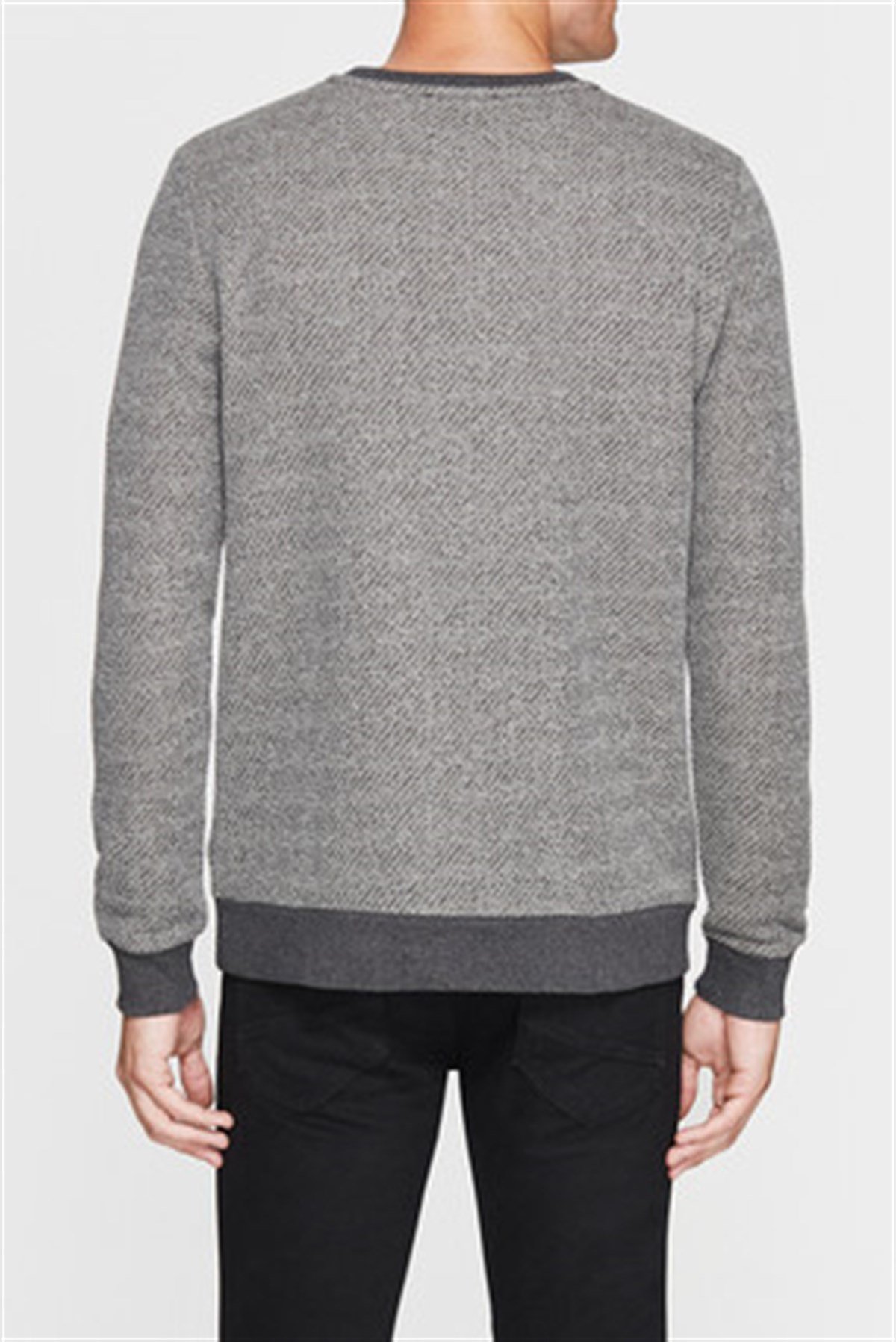 065063-26831Mavi Sweatshirt Gri Melanj