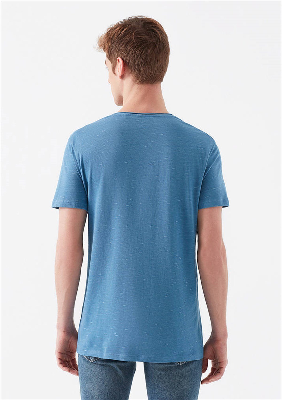 064960-30834NEBIMV3NEBIMV3|064960-30834|STDMAVİ TİŞÖRT granit mavi ERKEK T-SHIRT 064960-30834-STD
