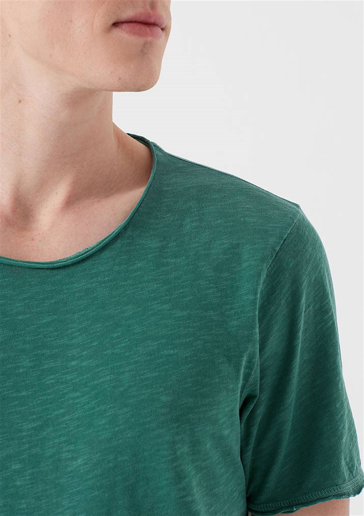 063504-30836MAVİ TİŞÖRT orman yeşili ERKEK T-SHIRT 063504-30836-STD