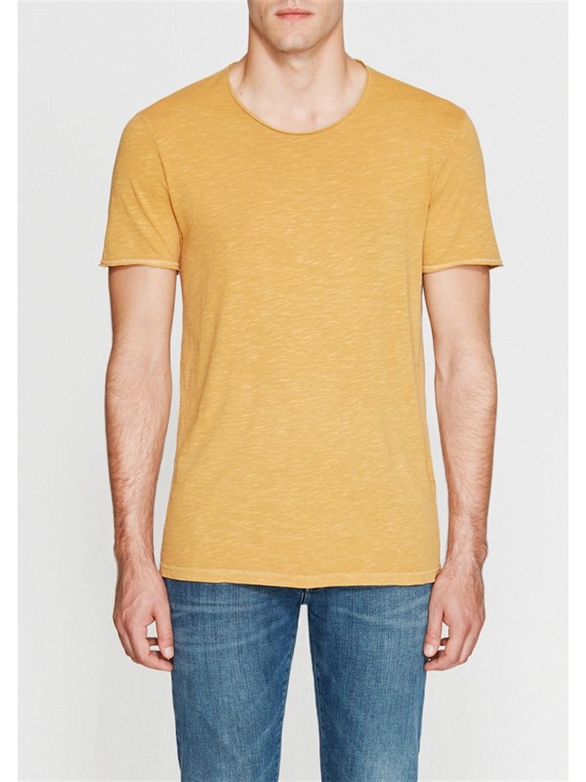 063504-27304NEBIMV3NEBIMV3|063504-27304|STDMAVİ TİŞÖRT soluk sarı ERKEK T-SHIRT 063504-27304-STD