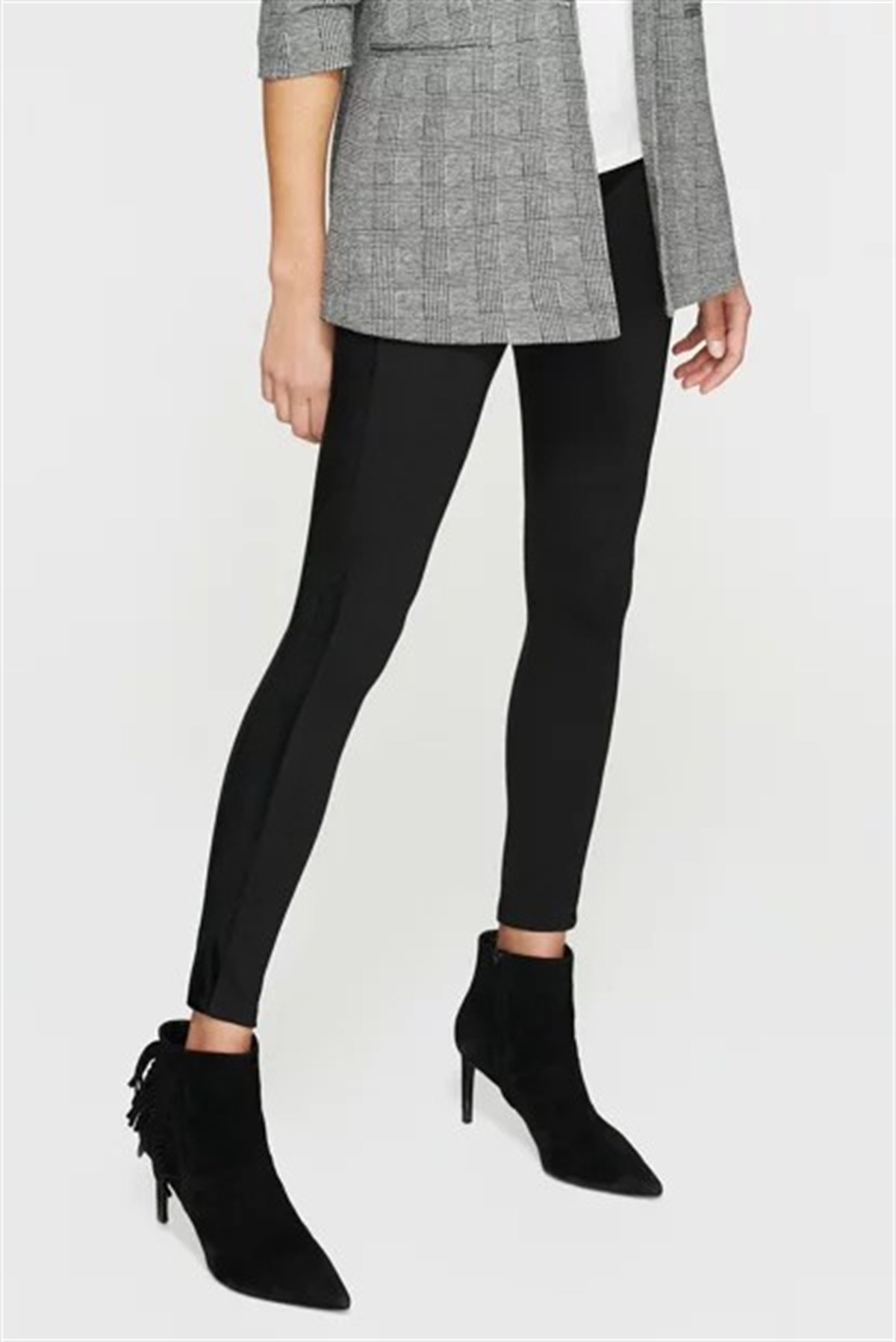 167542-900Mavi Velvet Leggings Black