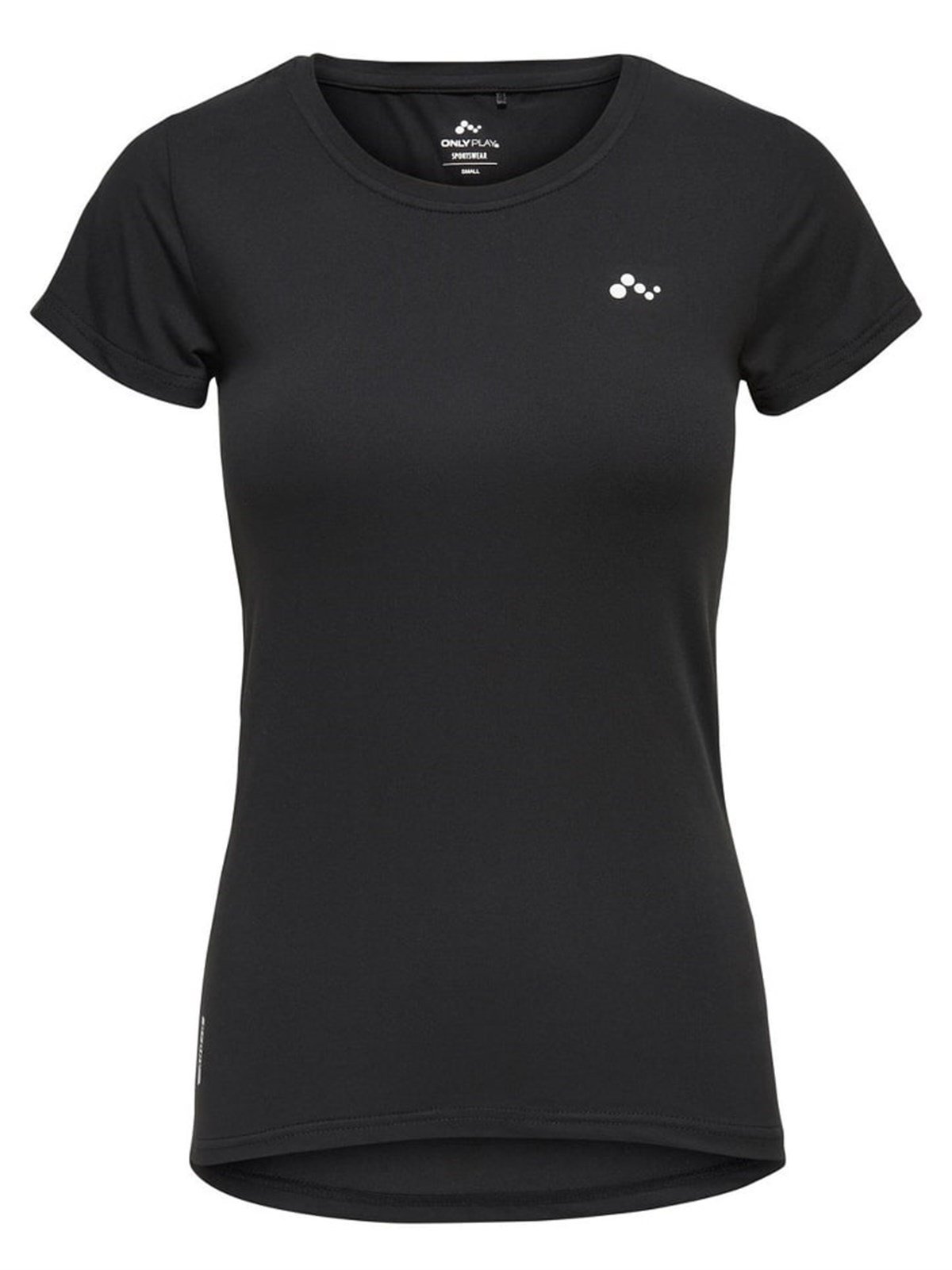 15135153ONLY ONPCLARISSA SS TRAINING TEE - OPUS KADIN T-SHIRT-BLACK/BLACK