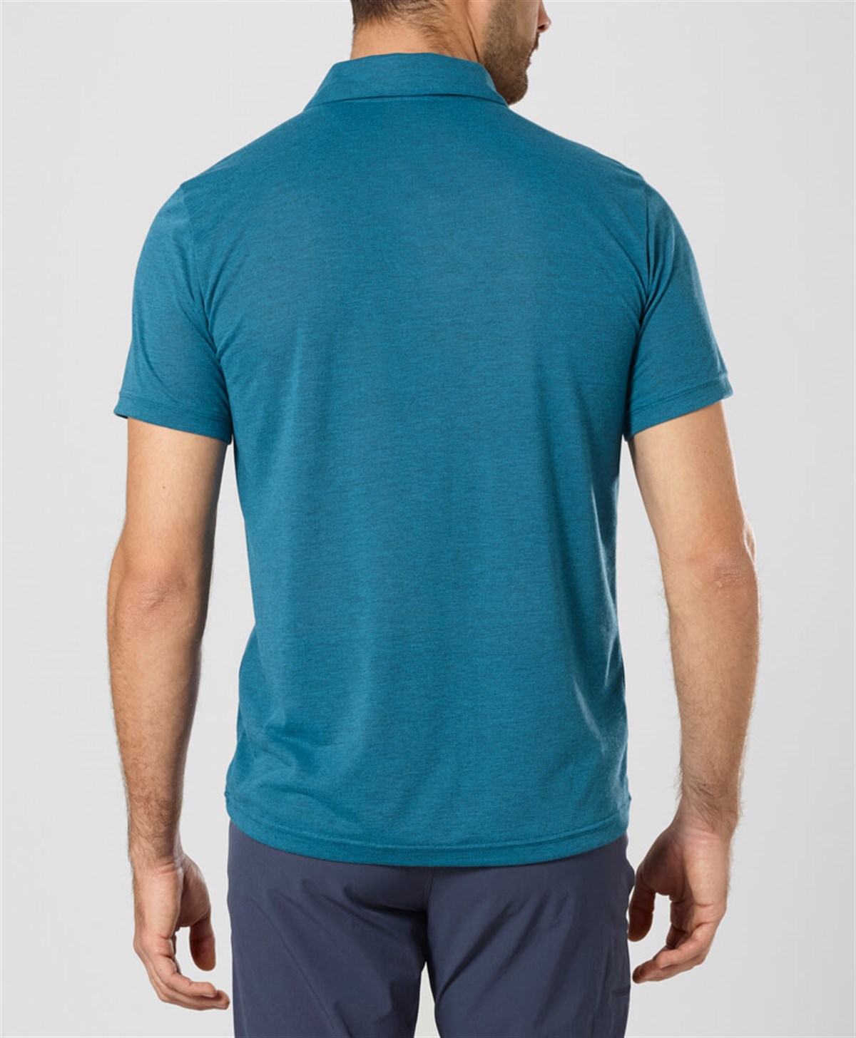 L40096000NEBIMV3NEBIMV3|L40096000|MM4SALOMON EXPLORE POLO M ERKEK POLO T-SHIRT-MOROCCAN BLUE