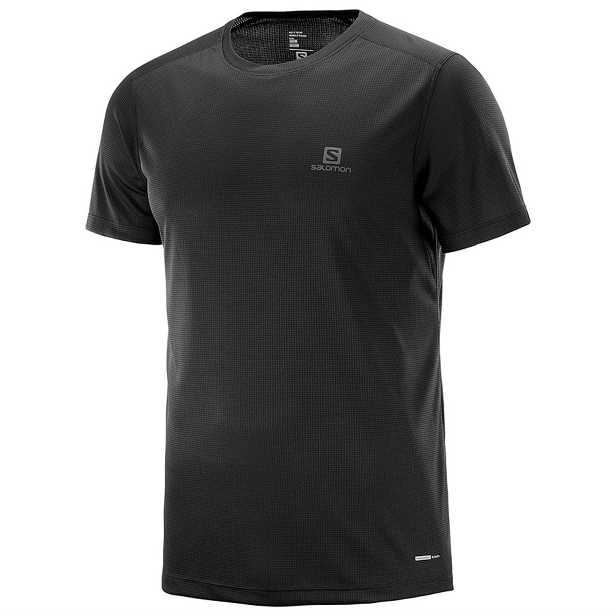 L40097400NEBIMV3NEBIMV3|L40097400|999SALOMON STROLL SS TEE M ERKEK T-SHIRT-SİYAH - BEYAZ - FUŞYA
