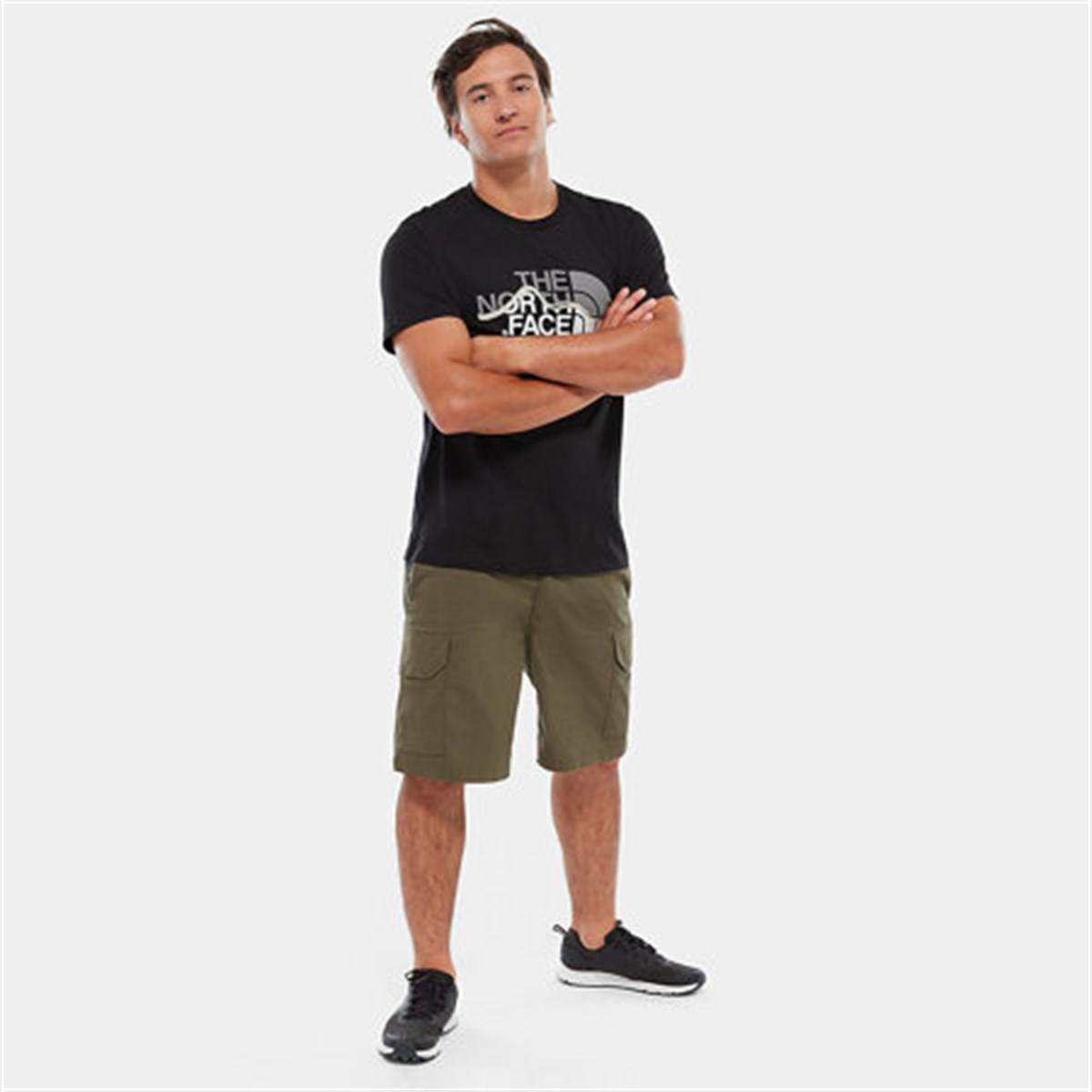 NF00A3G2JK31The North Face M S/S Mountain Line Tee - Eu T-Shirt