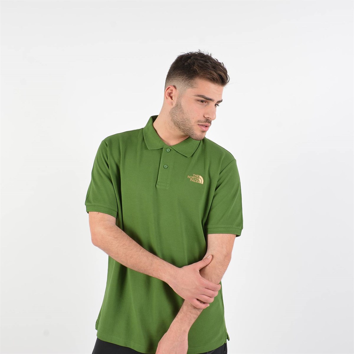 T0CG718RDNEBIMV3NEBIMV3|T0CG718RD|R006TNF M POLO PIQUET   EU YEŞİL ERKEK TSHIRT-YEŞİL