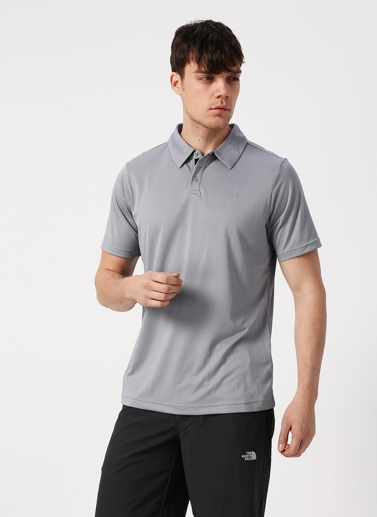 T92WAZV3TNEBIMV3NEBIMV3|T92WAZV3T|R009TNF M TANKEN POLO GRİ ERKEK TSHIRT-GRİ
