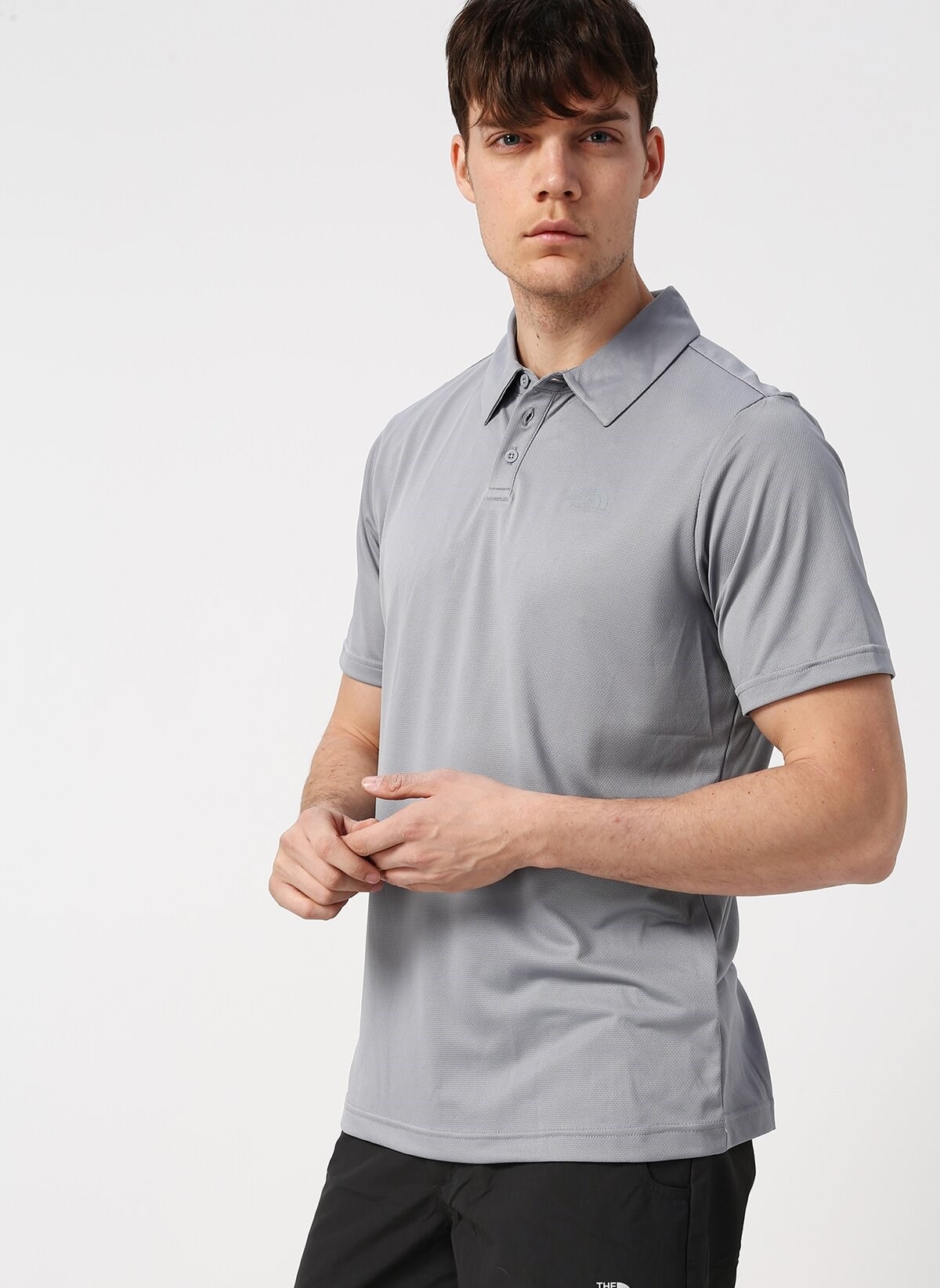 T92WAZV3TNEBIMV3NEBIMV3|T92WAZV3T|R009TNF M TANKEN POLO GRİ ERKEK TSHIRT-GRİ