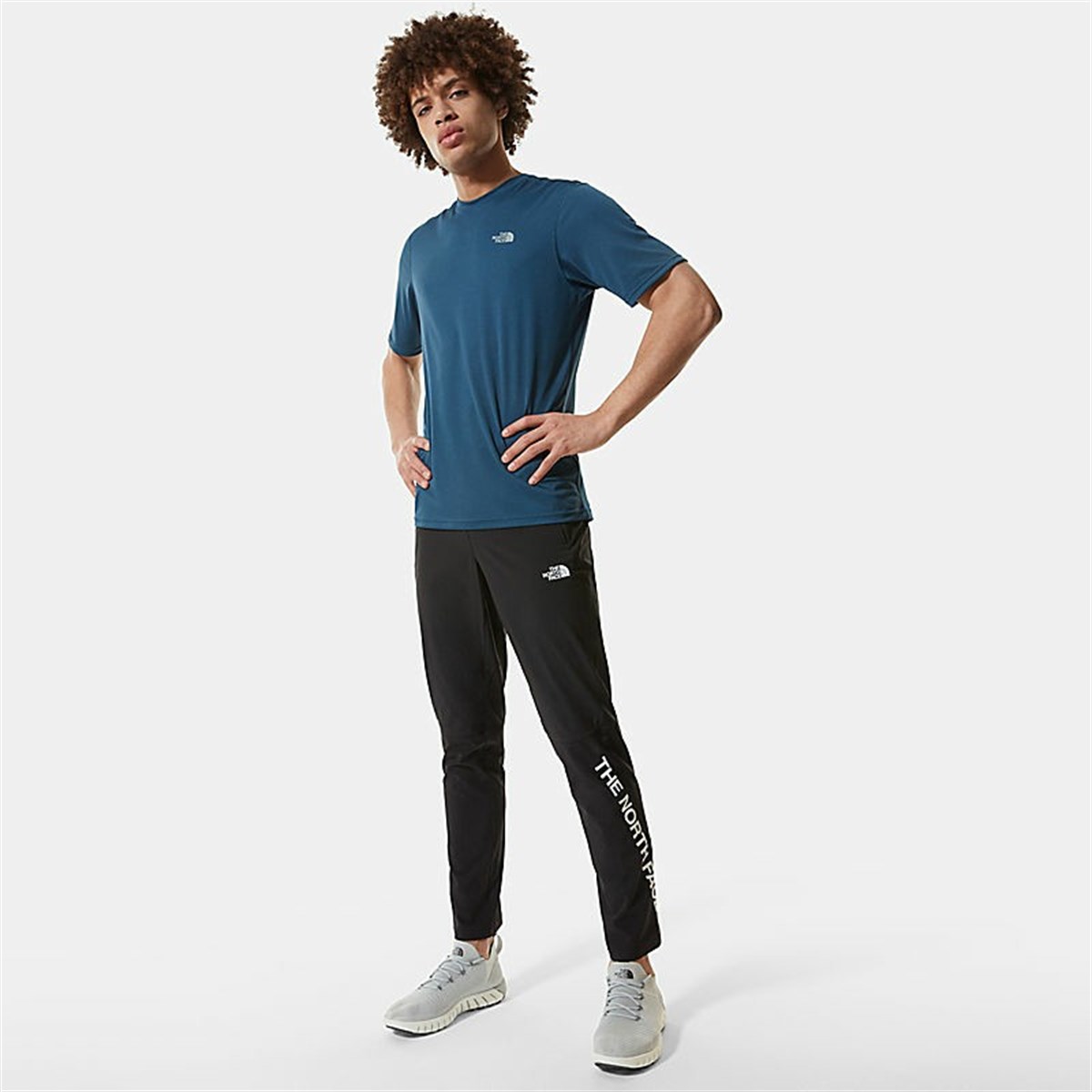 NF0A3L2EN4L1TNF Men's Flex II Short Sleeve T-Shirt Mavi