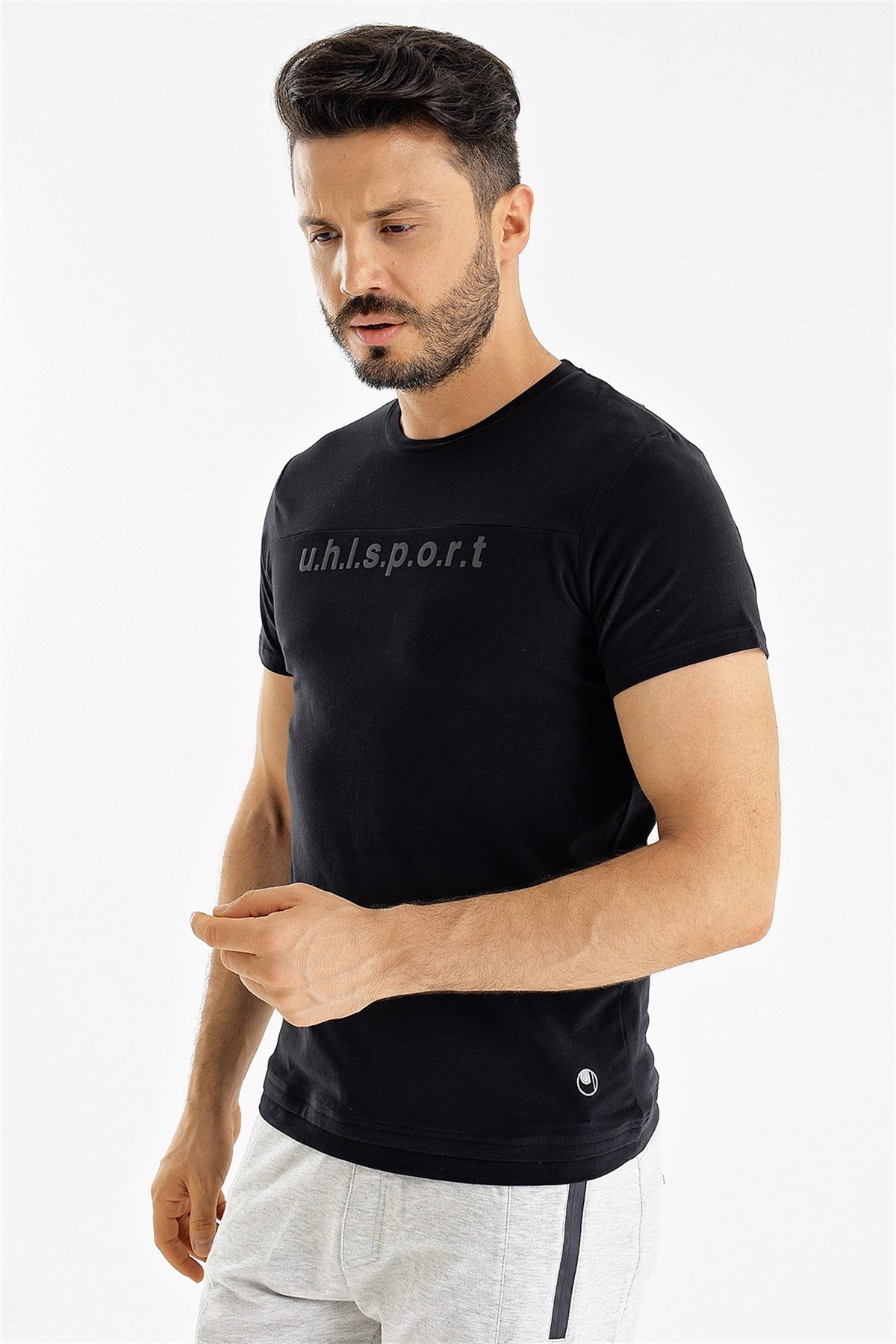 3201110UHLSport B.Yaka Pamuk Elite M T-Shirt - 3201110