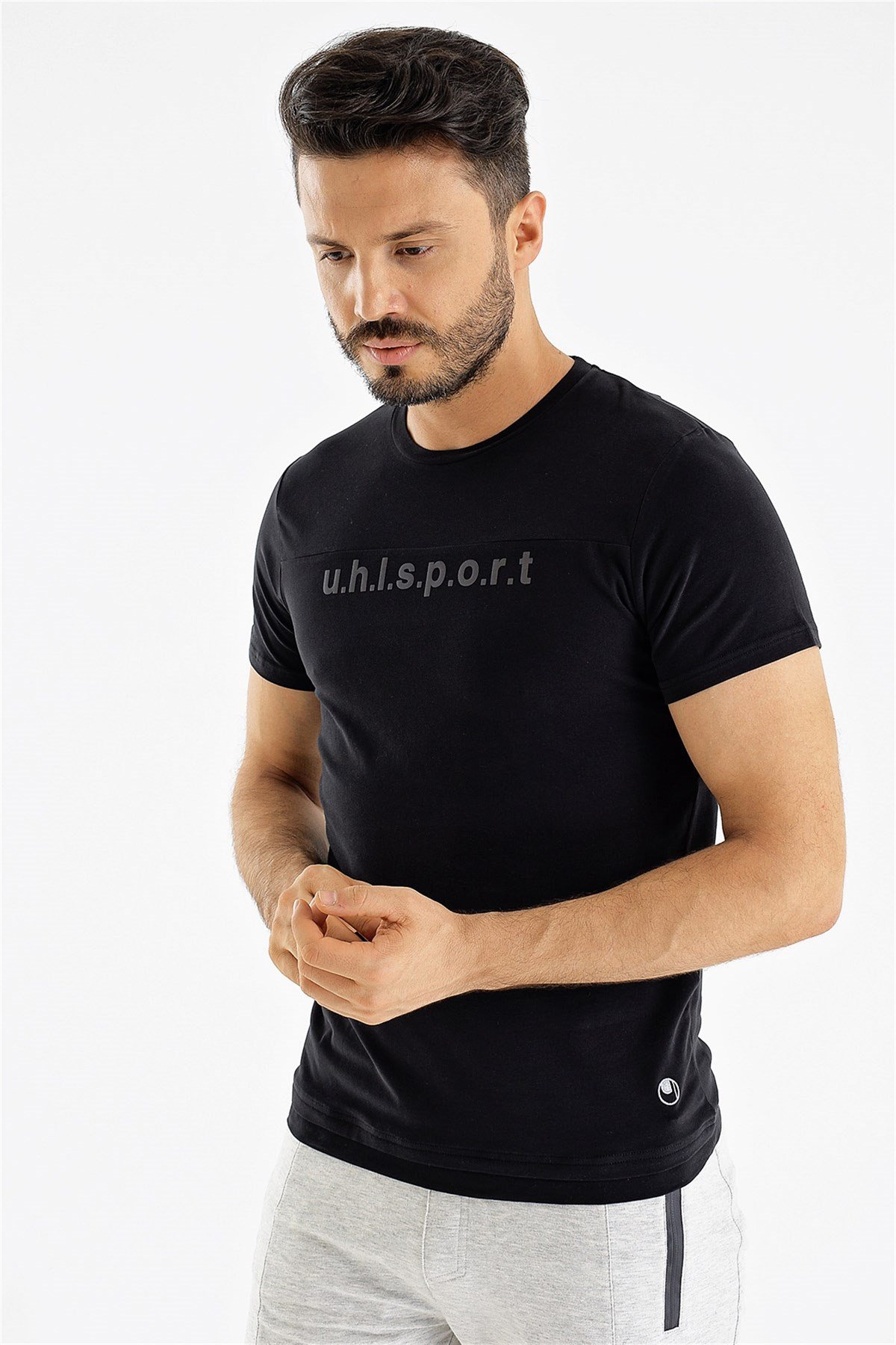 3201110UHLSport B.Yaka Pamuk Elite M T-Shirt - 3201110