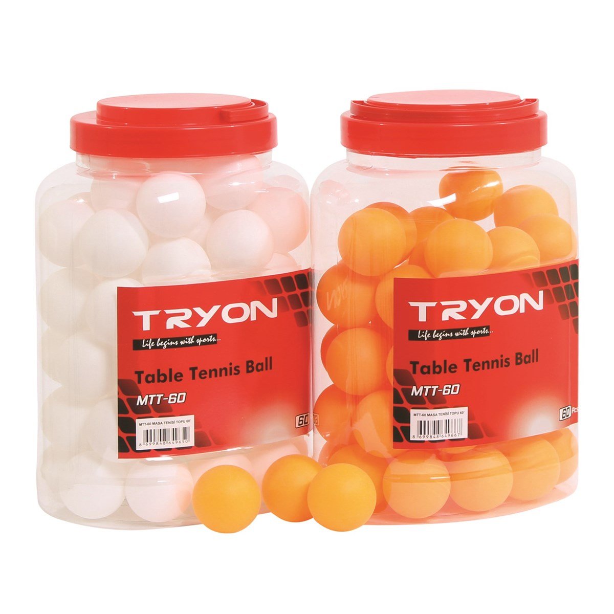 MTT-60Tryon Masa Tenisi Topu 60'lı