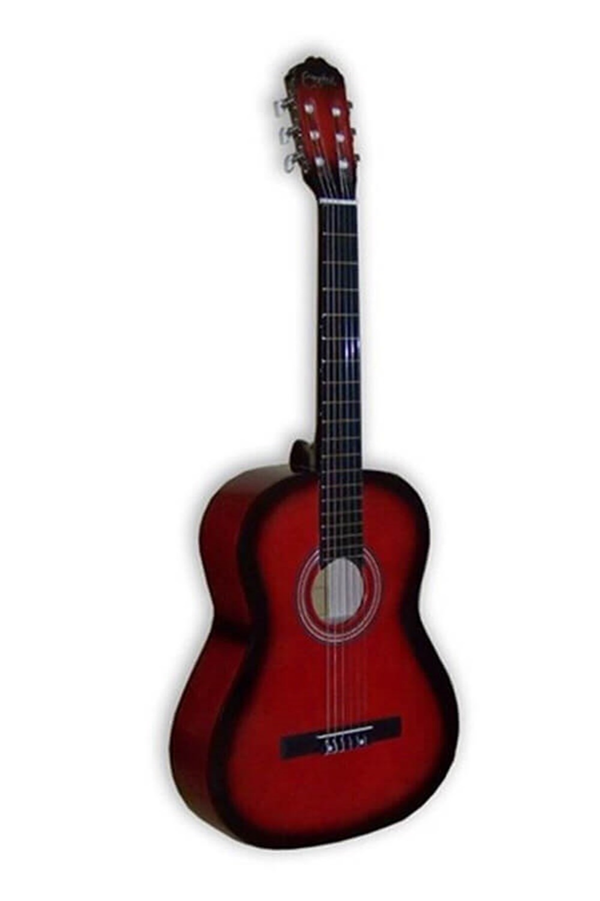 CAMPBELL KLASİK GİTAR 4/4 BORDO SİYAH
