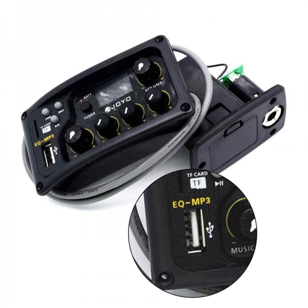 MASTERWORK ELEKTRO AKUSTİK GİTAR JOYO RİTİMLİ EKOLAYZERLİ MWPA4000CE-BK