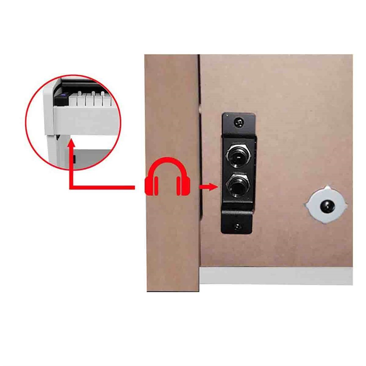 Medeli DP250 RB Dijital Piyano (Mat Beyaz)
