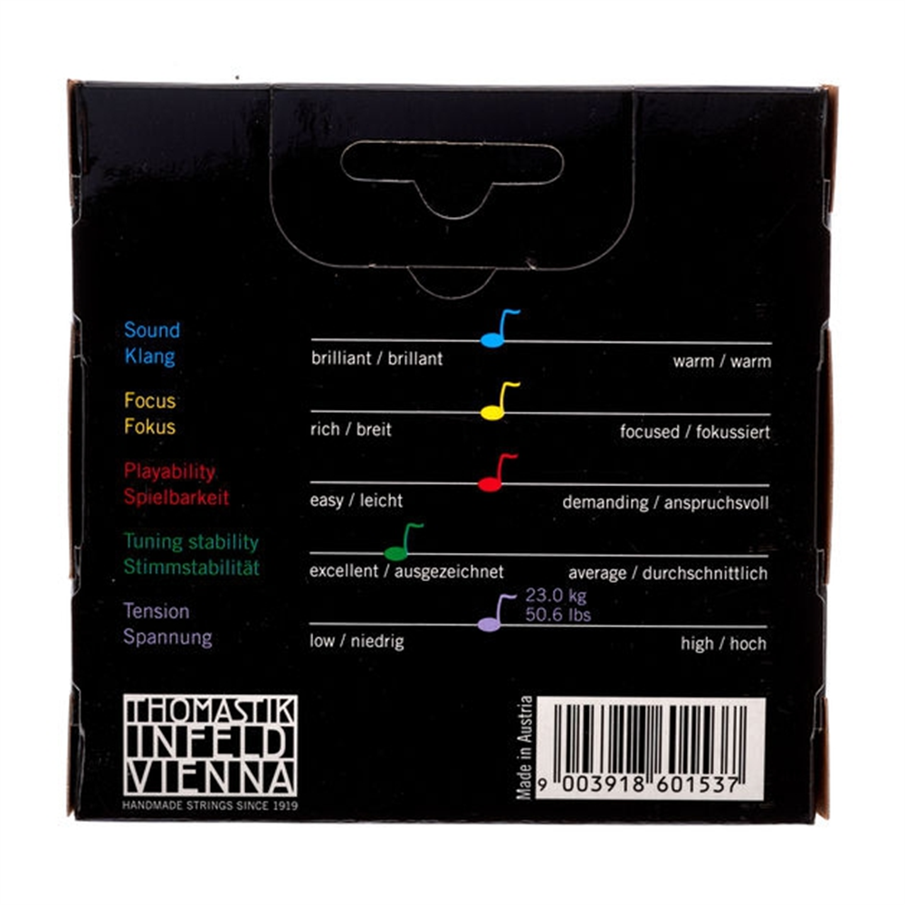 Thomastik Infeld VIT100 Vision Titanium Solo Keman Teli Boyut : 4/4
