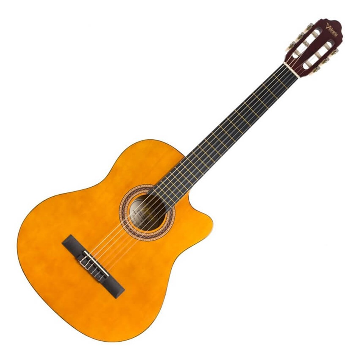 VALENCIA VC104TC 4/4 CUTAWAY NATURAL KLASİK GİTAR