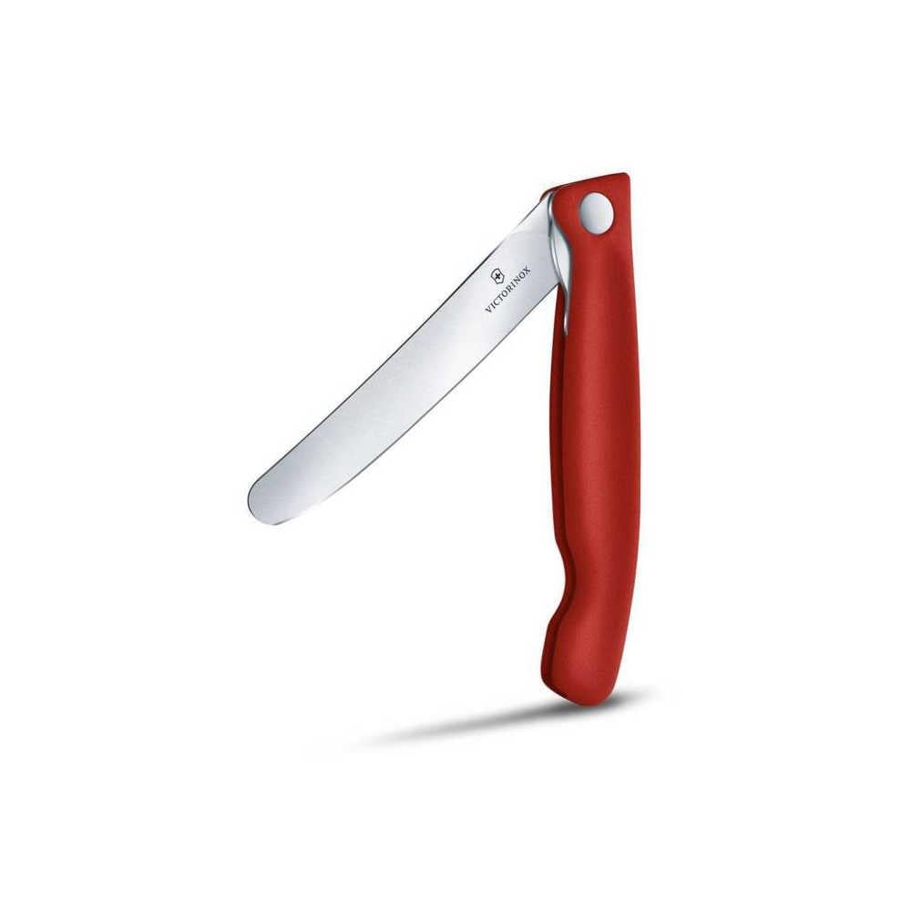 ​​​​​​​​​​​​​​​​​​​​​​​​​​​​​​​​​Victorinox Kırmızı Düz Katlanabilir Domates Bıçağı 11 cm - 6.7801.FB