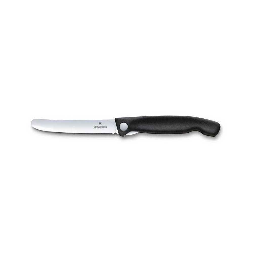 ​​​​​​​​​​​​​​​​​​​​​​​​​​​​​​​​​​Victorinox Siyah Düz Katlanabilir Domates Bıçağı 11 cm - 6.7803.FB