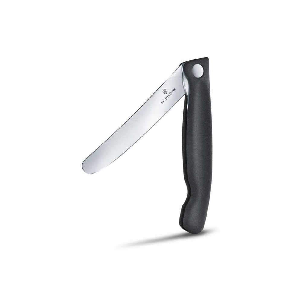 ​​​​​​​​​​​​​​​​​​​​​​​​​​​​​​​​​​Victorinox Siyah Düz Katlanabilir Domates Bıçağı 11 cm - 6.7803.FB