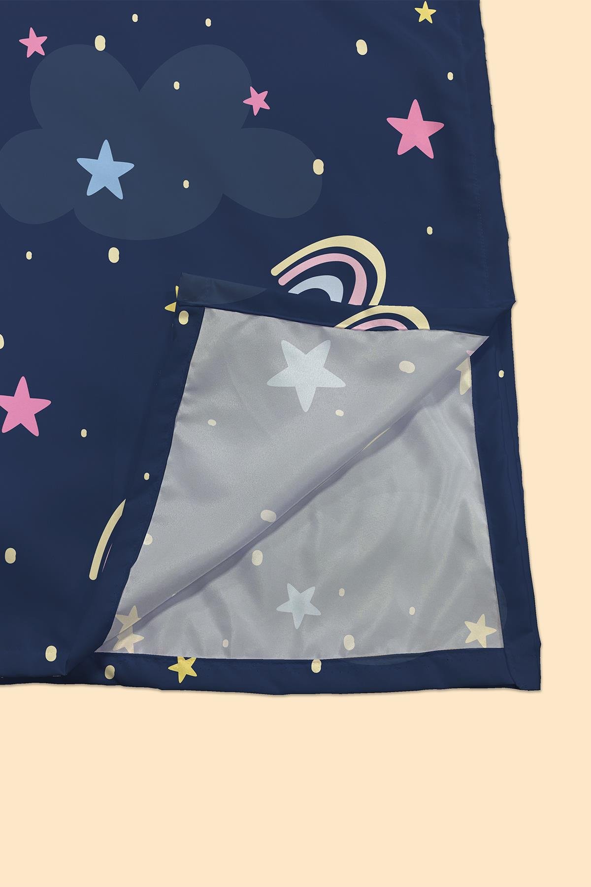 Arancione Co. Space Gireffe Su Geçirmez, Yer/Mama Sandalyesi Altı, Aktivite, Yemek ve Oyun Örtüsü