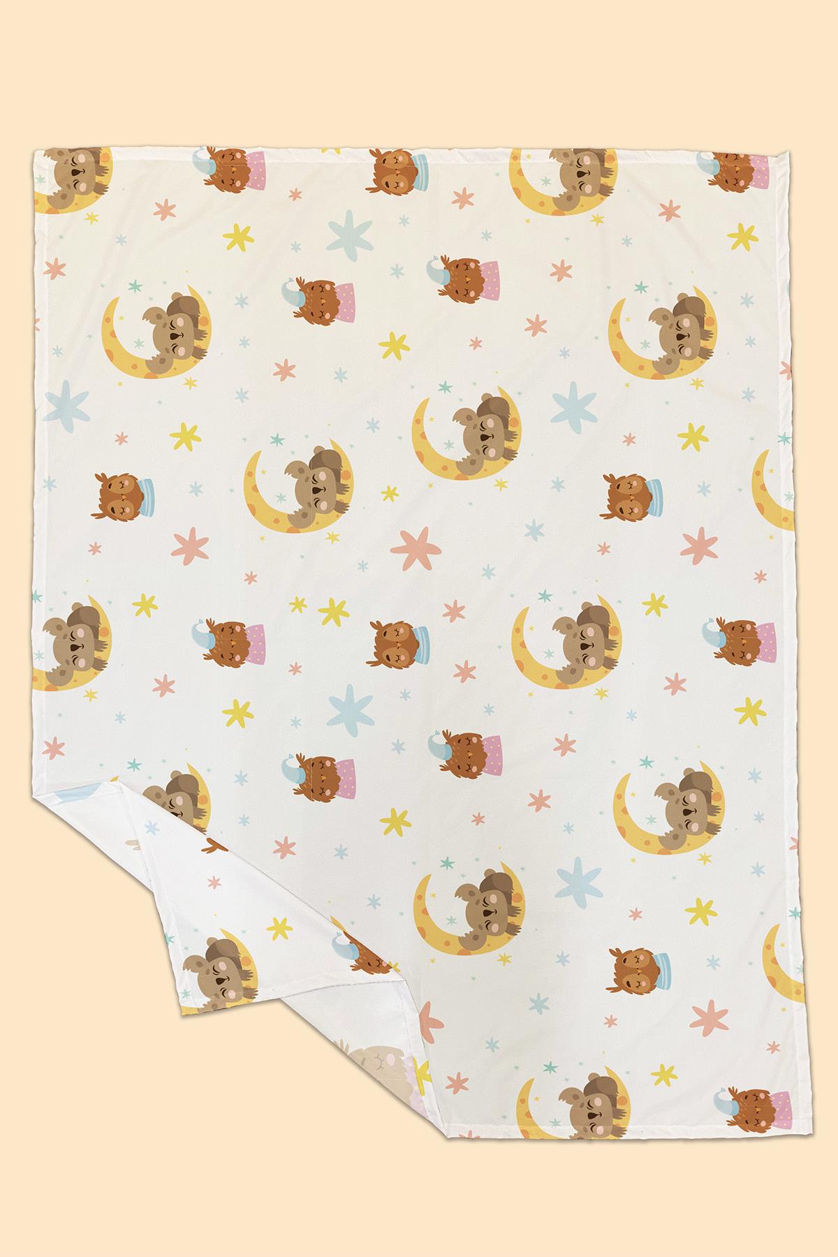 Arancione Co. Koala Su Geçirmez, Yer/Mama Sandalyesi Altı, Aktivite, Yemek ve Oyun Örtüsü