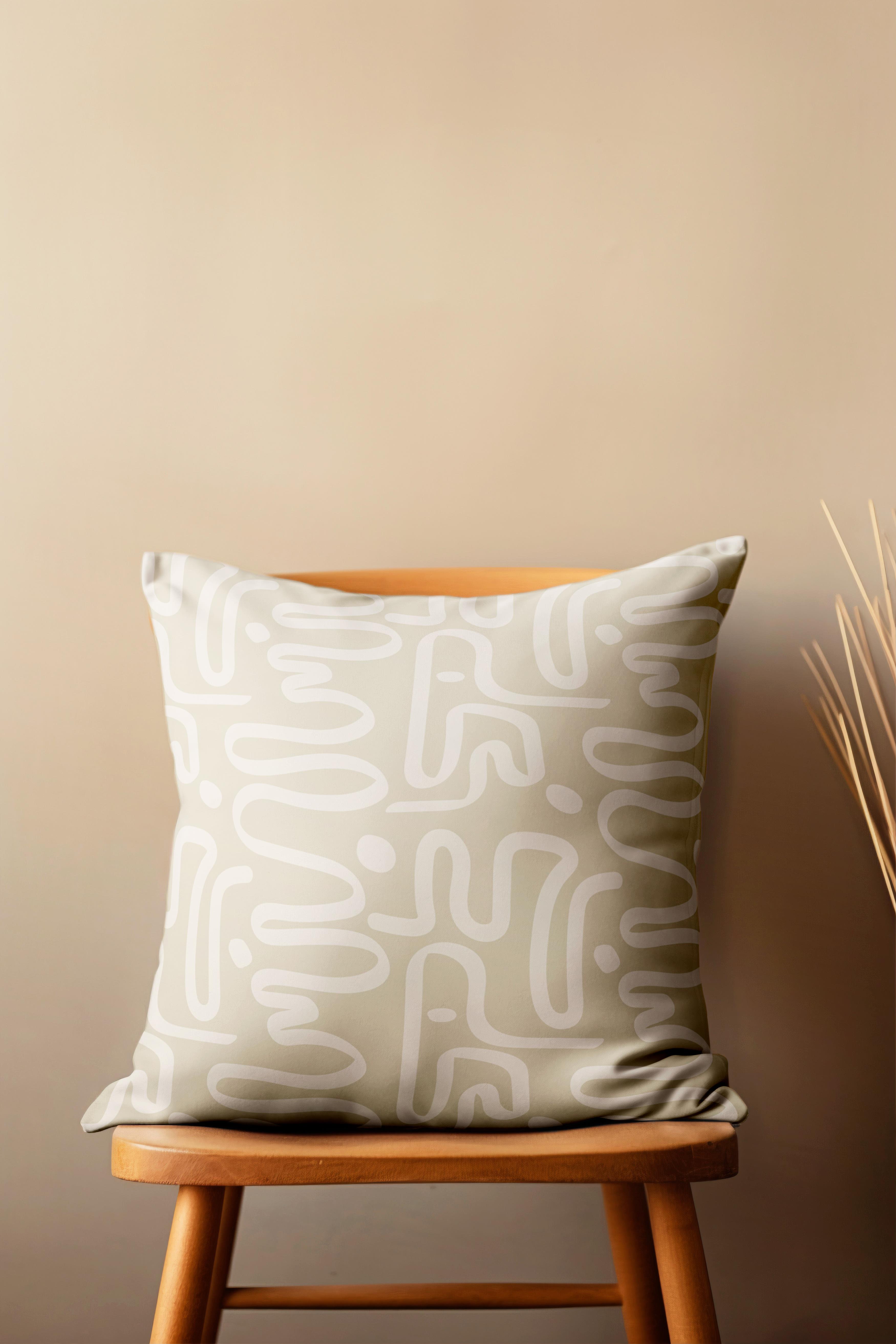 Arancione Co. Geometrik Kırlent Kılıf Ds2