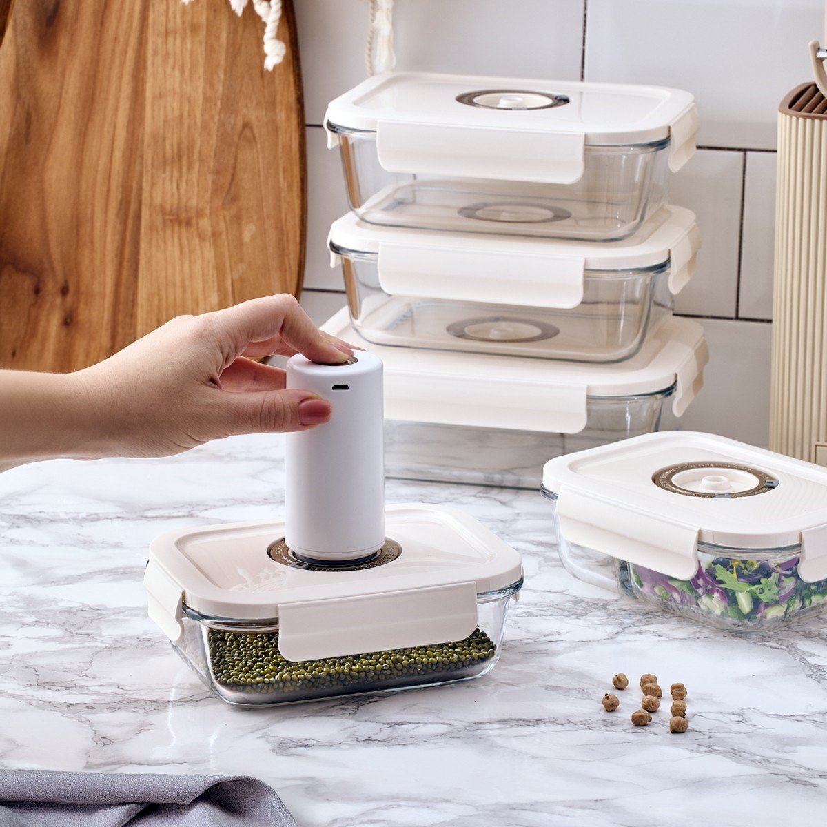 Aryıldız Vacuum-Fresh Saklama Kabı Seti 25 Parça - 153AR258941