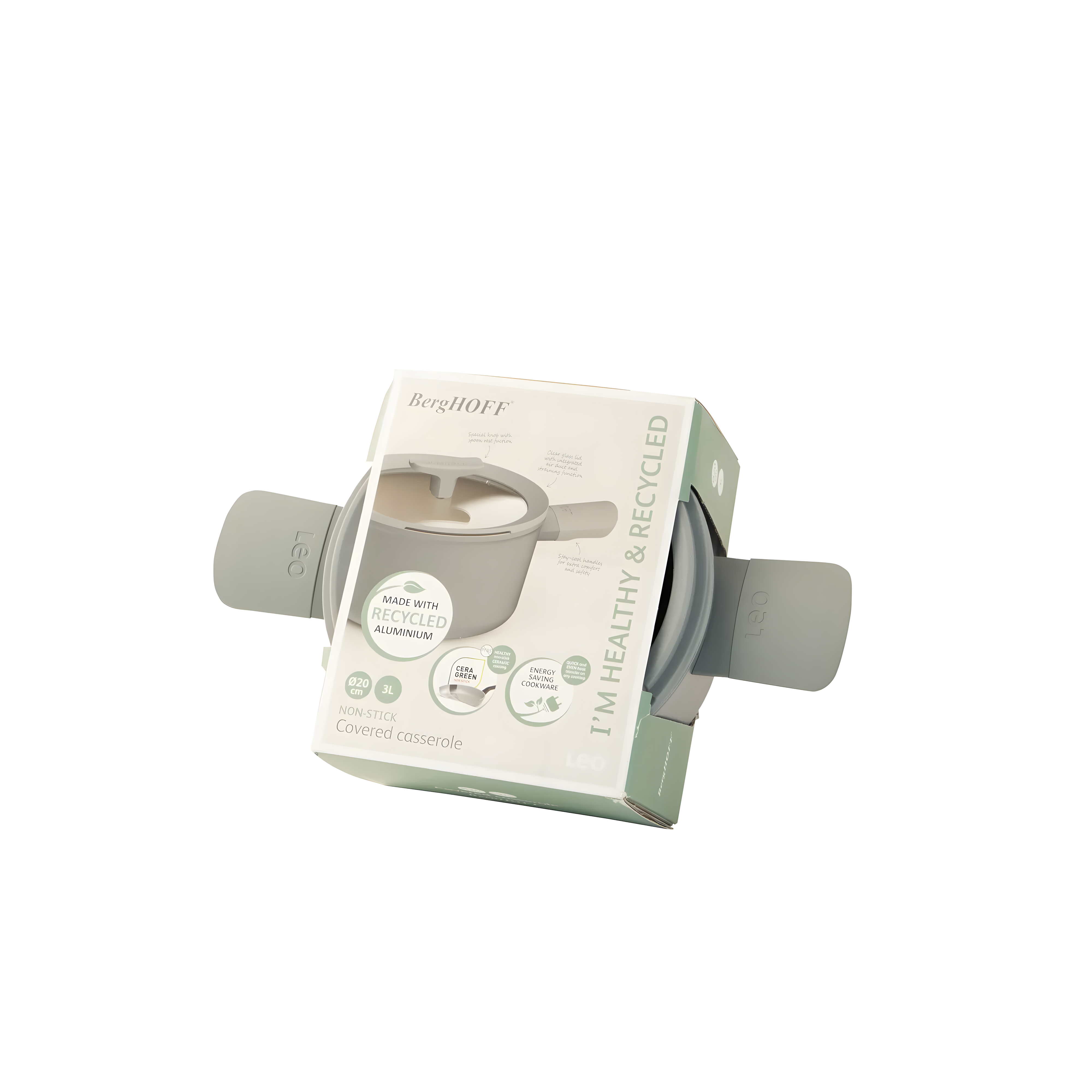 Berghoff Balance Moonmist Derin Tencere 20 Cm