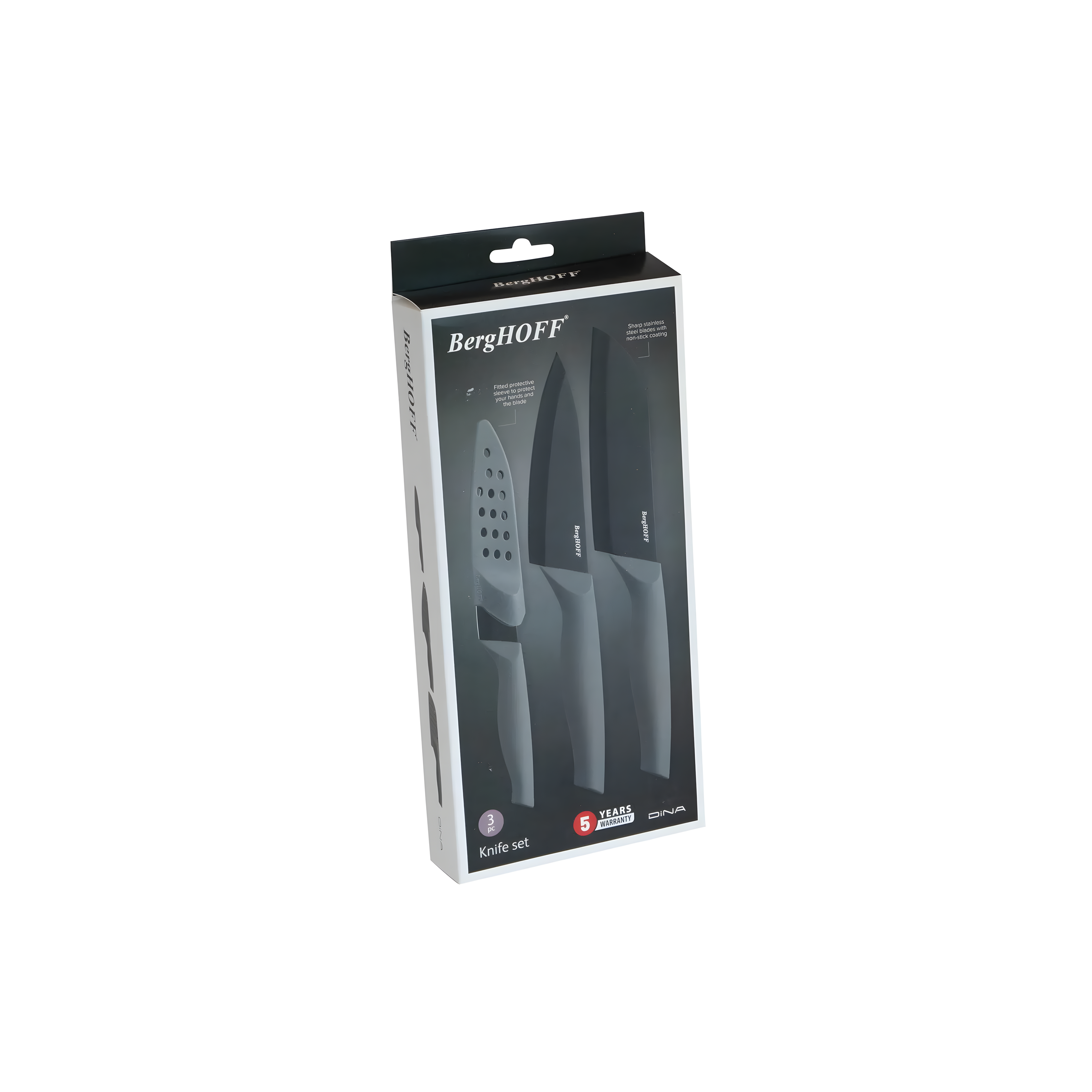 Berghoff Dina Vectör 3'lü Bıçak Seti