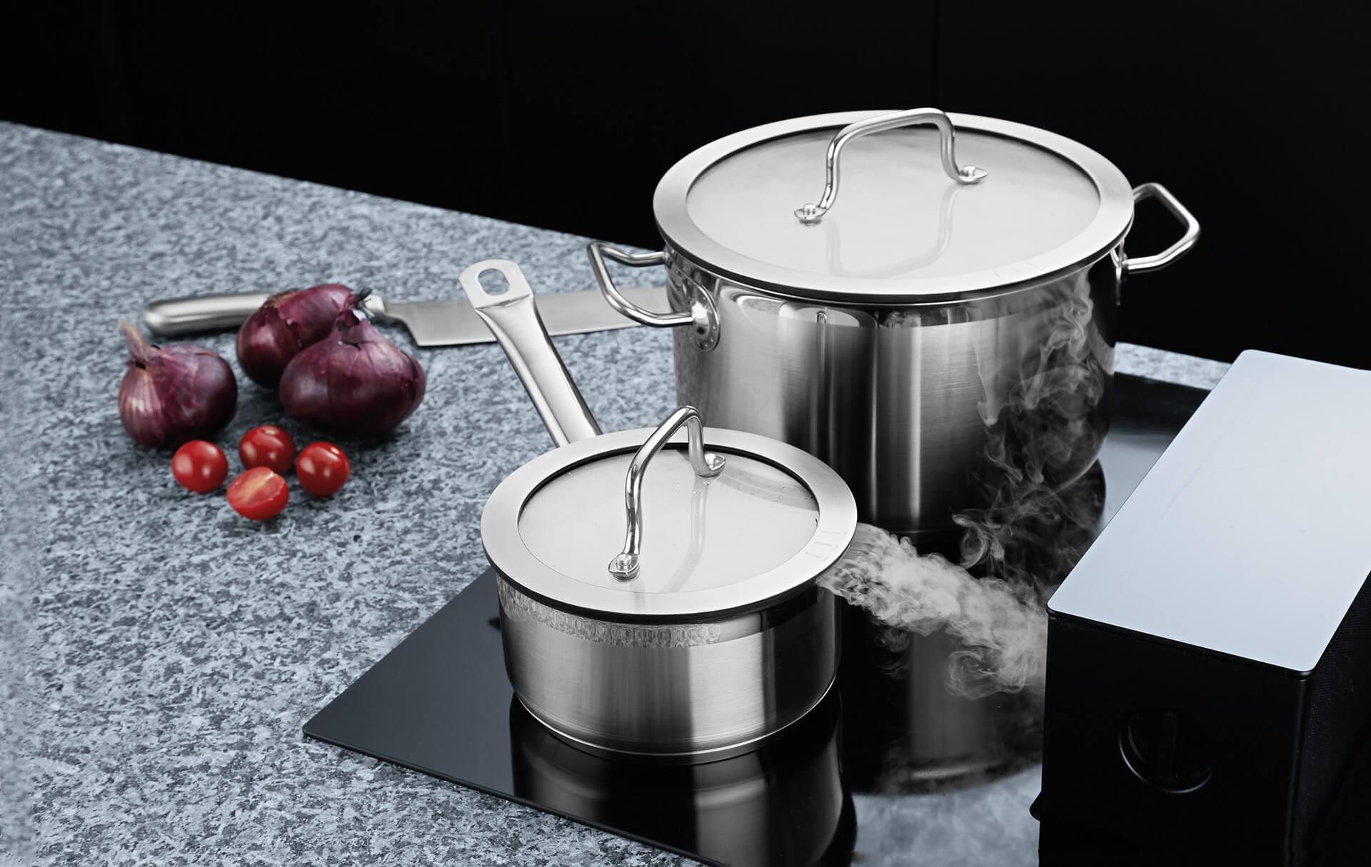 Berghoff Essentials Hotel Downdraft Tencere Seti 7 Parça