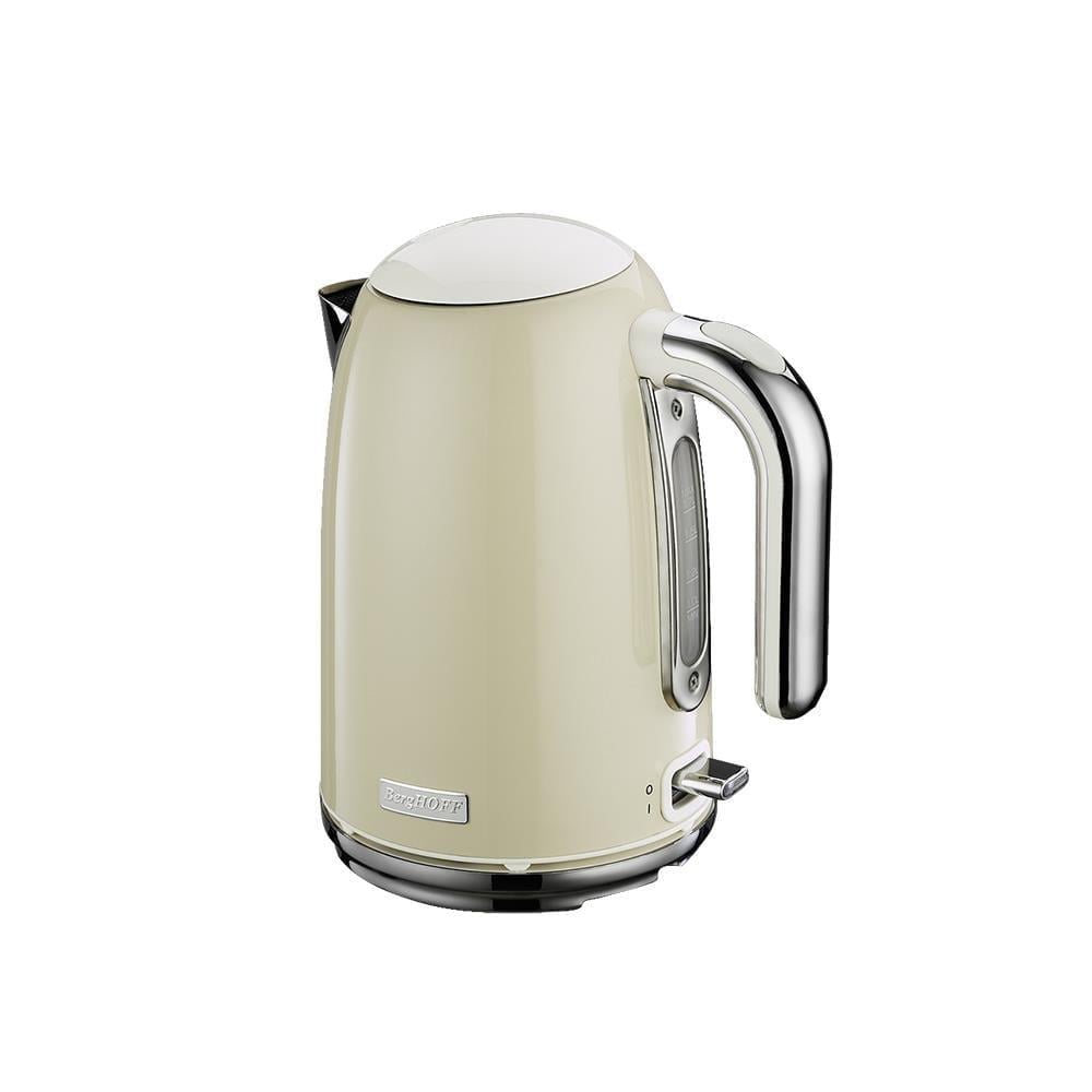 Berghoff Gem Retro 1.7 Litre Vanilya Krem Rengi Su Isıtıcısı